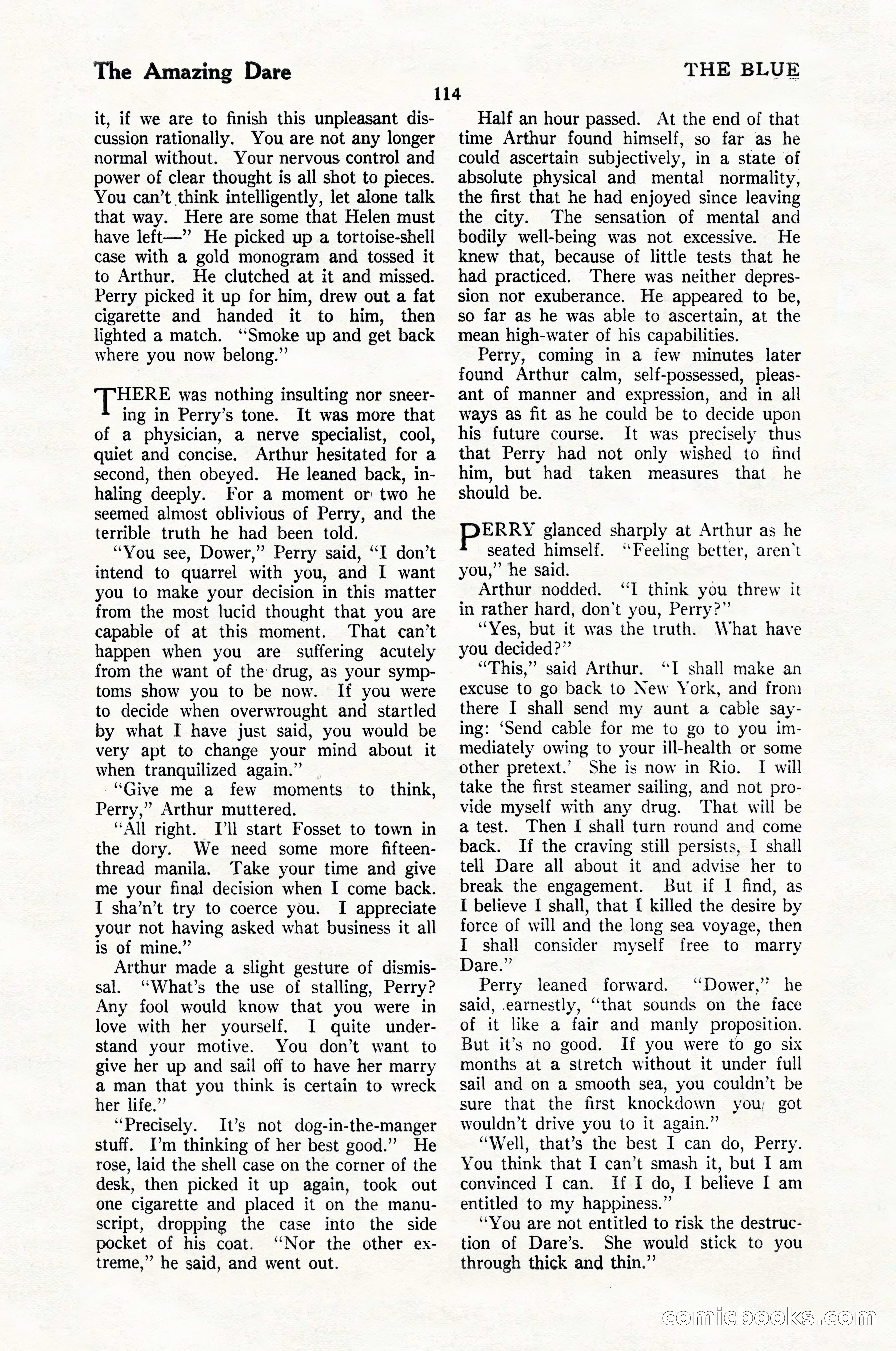 The Blue Book Magazine, May 1924 — page 116 of 196