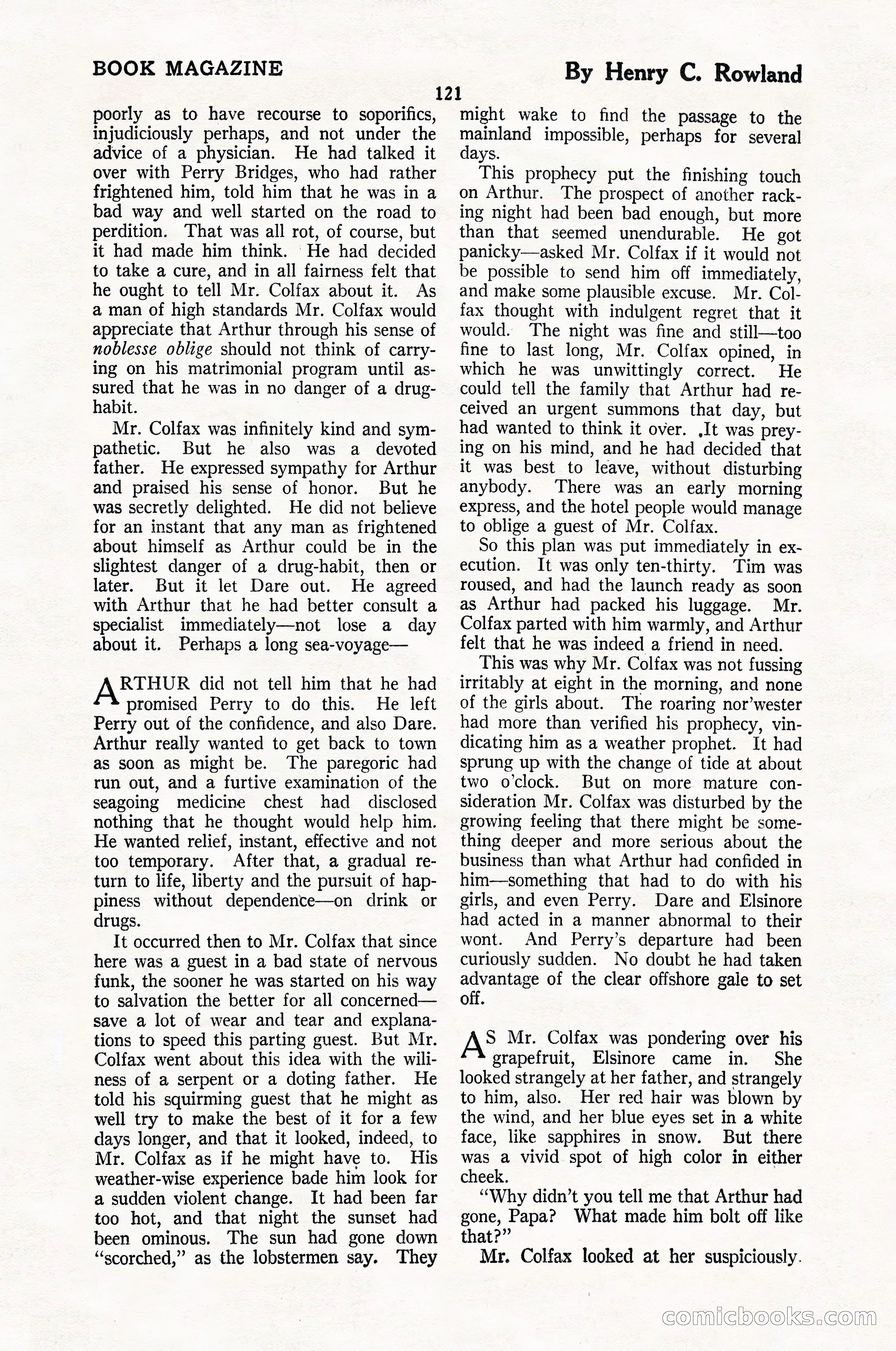 The Blue Book Magazine, May 1924 — page 123 of 196
