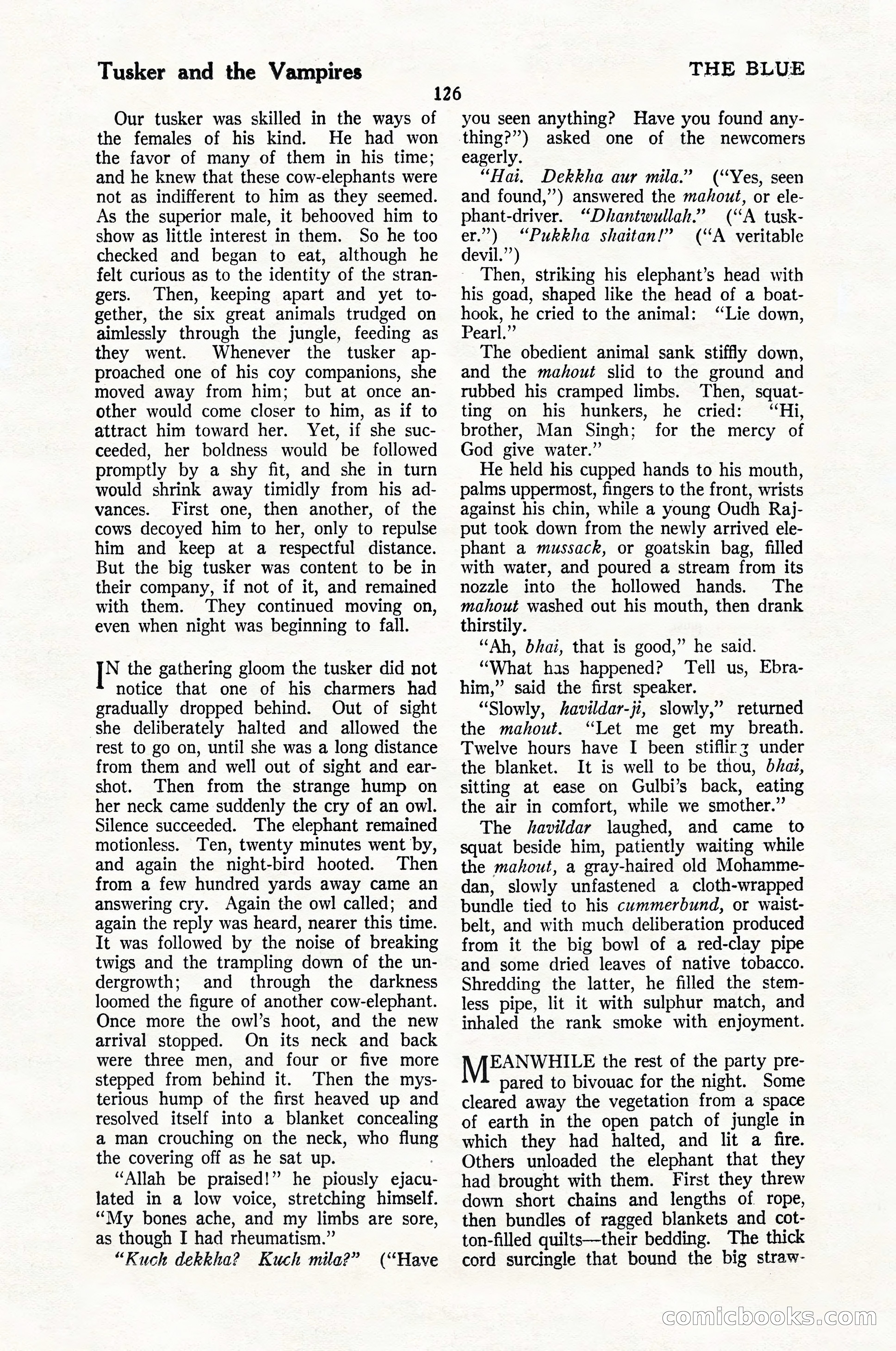 The Blue Book Magazine, May 1924 — page 128 of 196