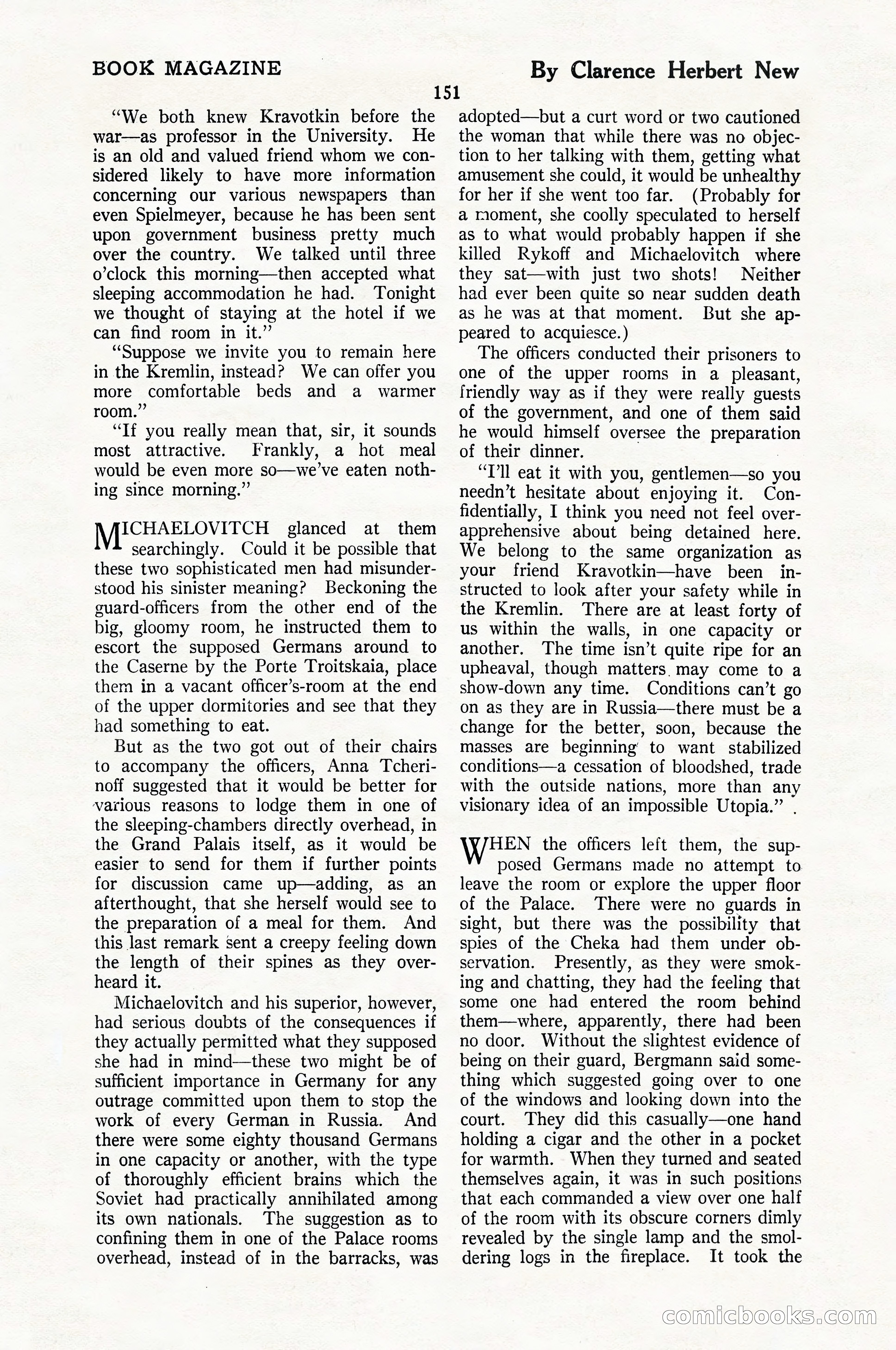 The Blue Book Magazine, May 1924 — page 153 of 196