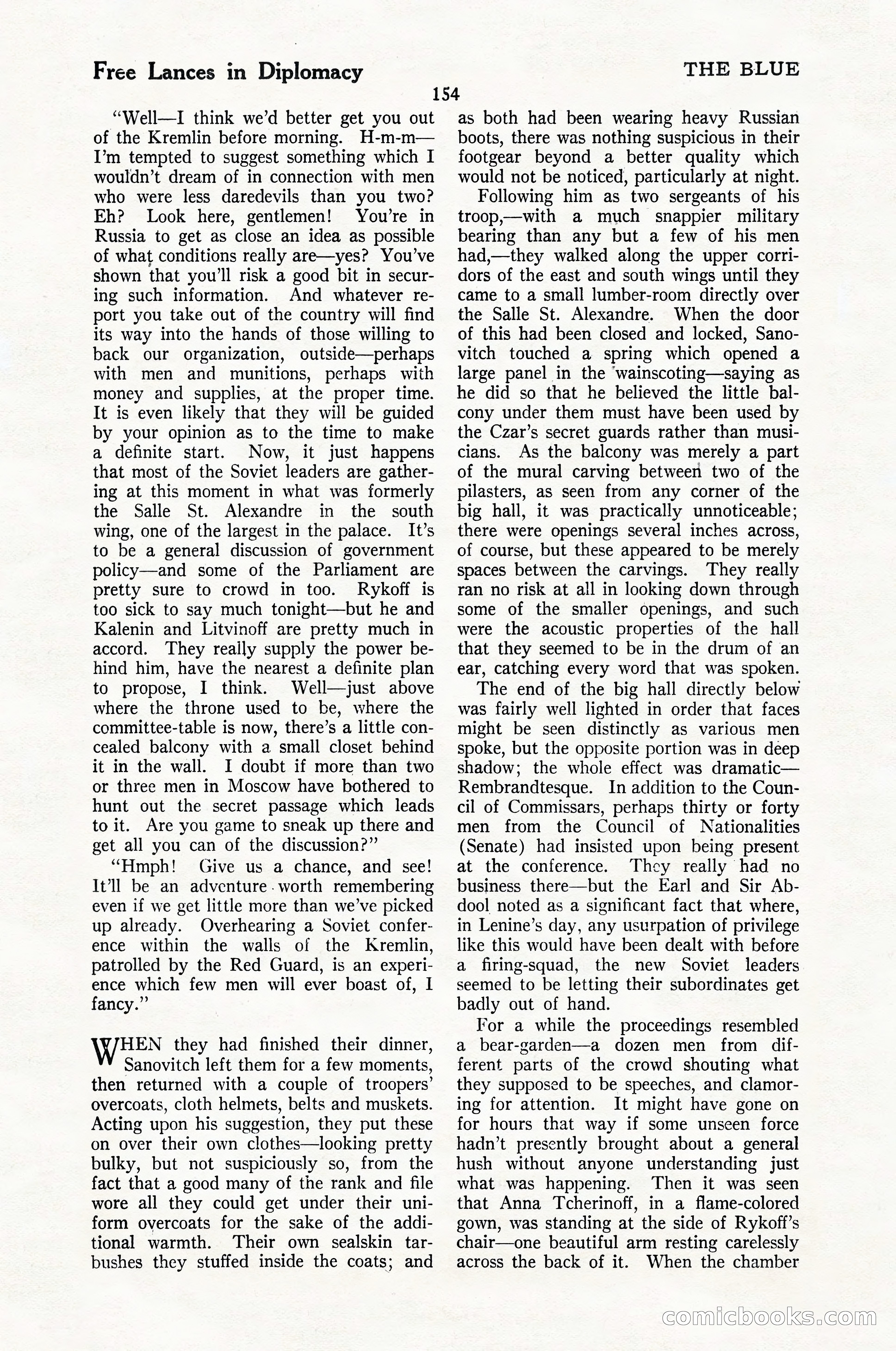 The Blue Book Magazine, May 1924 — page 156 of 196