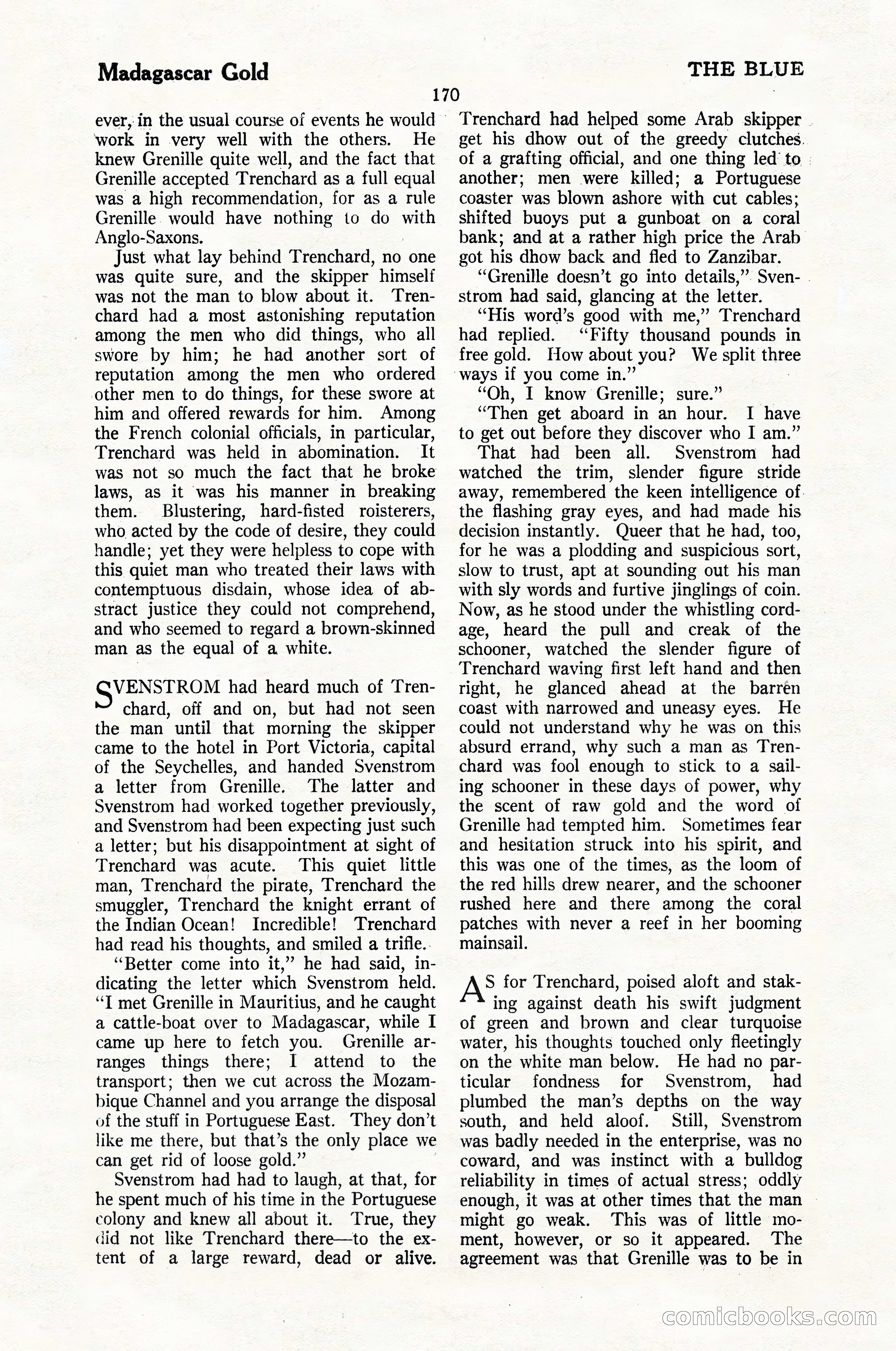 The Blue Book Magazine, May 1924 — page 172 of 196