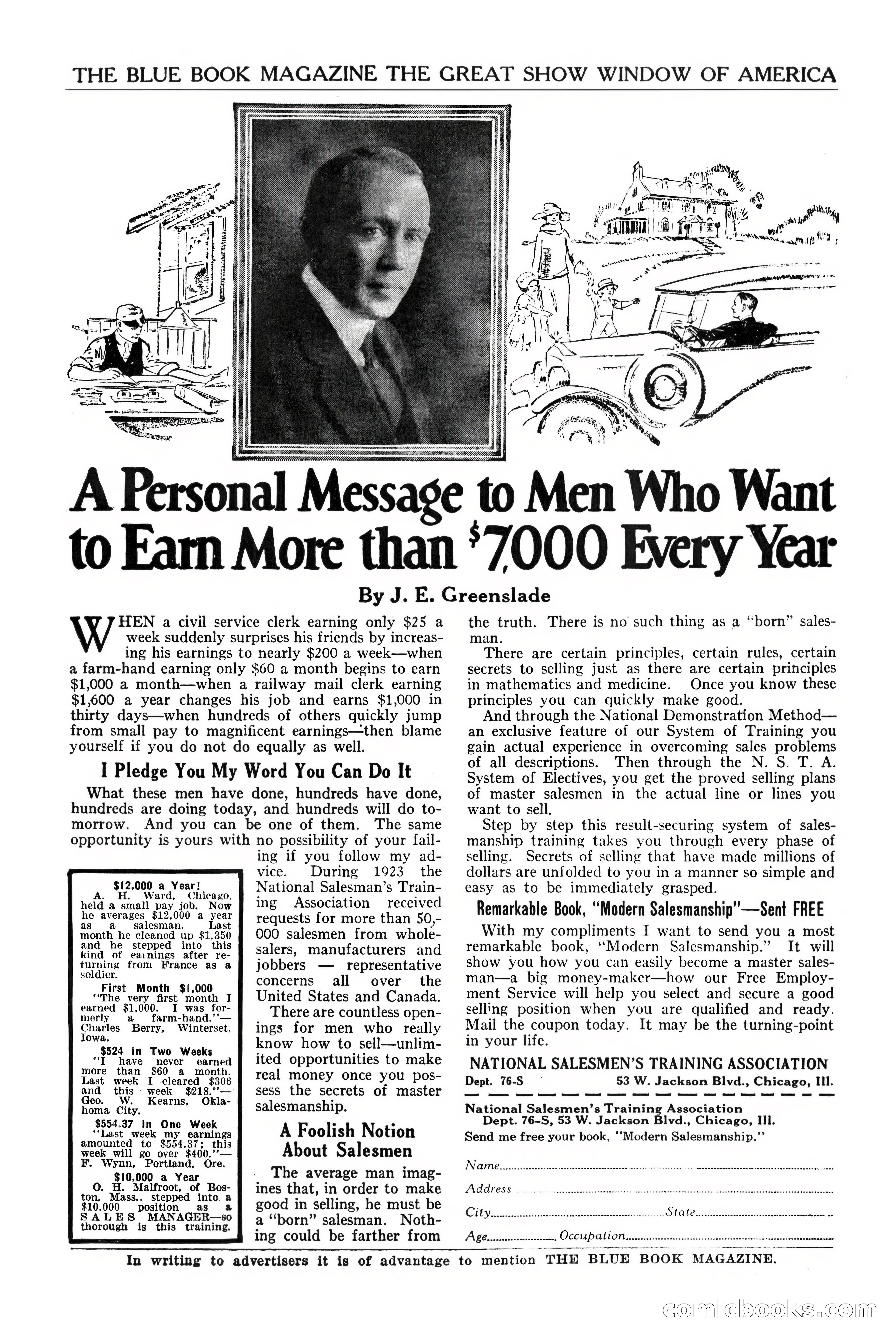 The Blue Book Magazine, November 1924 — page 3 of 212