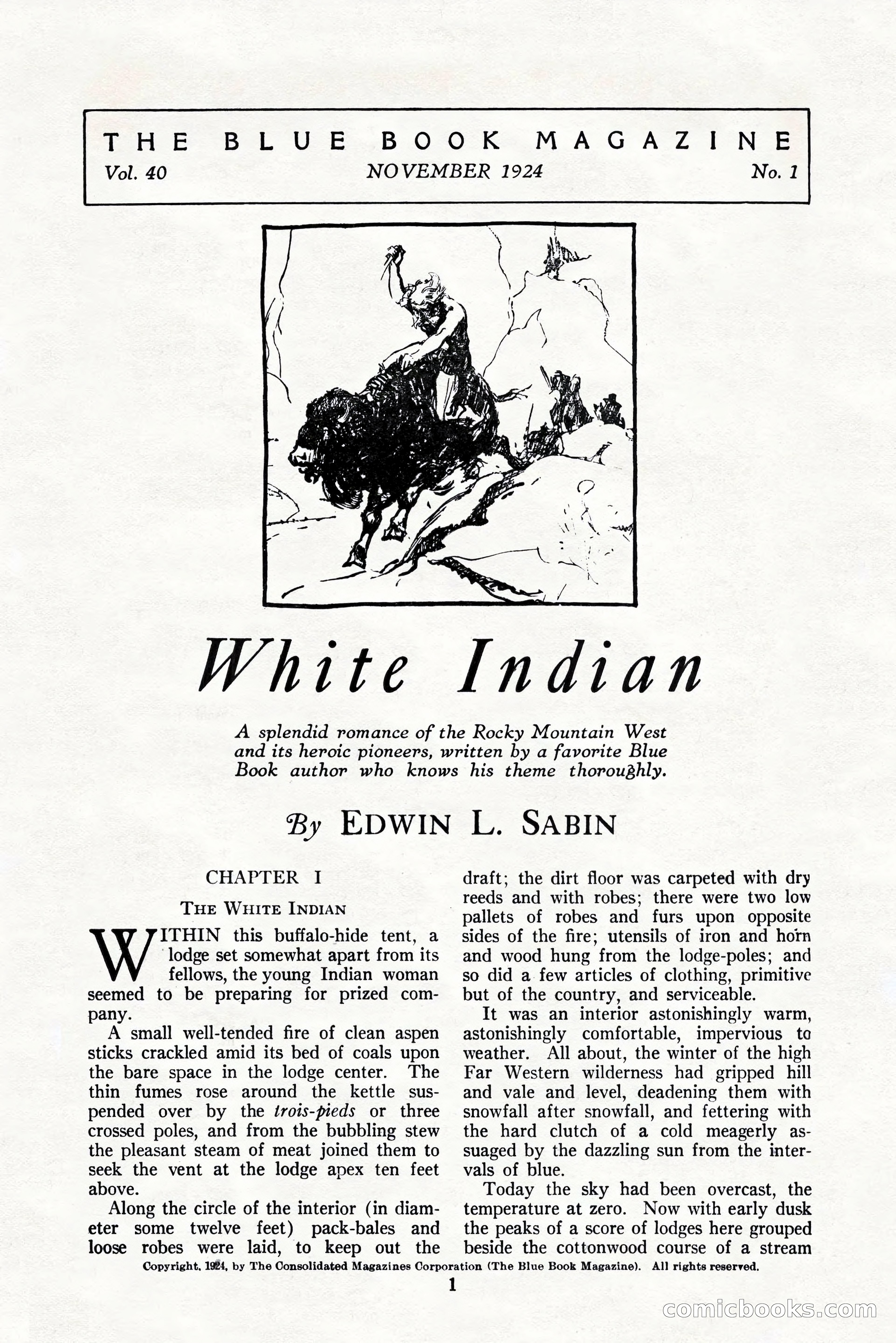 The Blue Book Magazine, November 1924 — page 7 of 212
