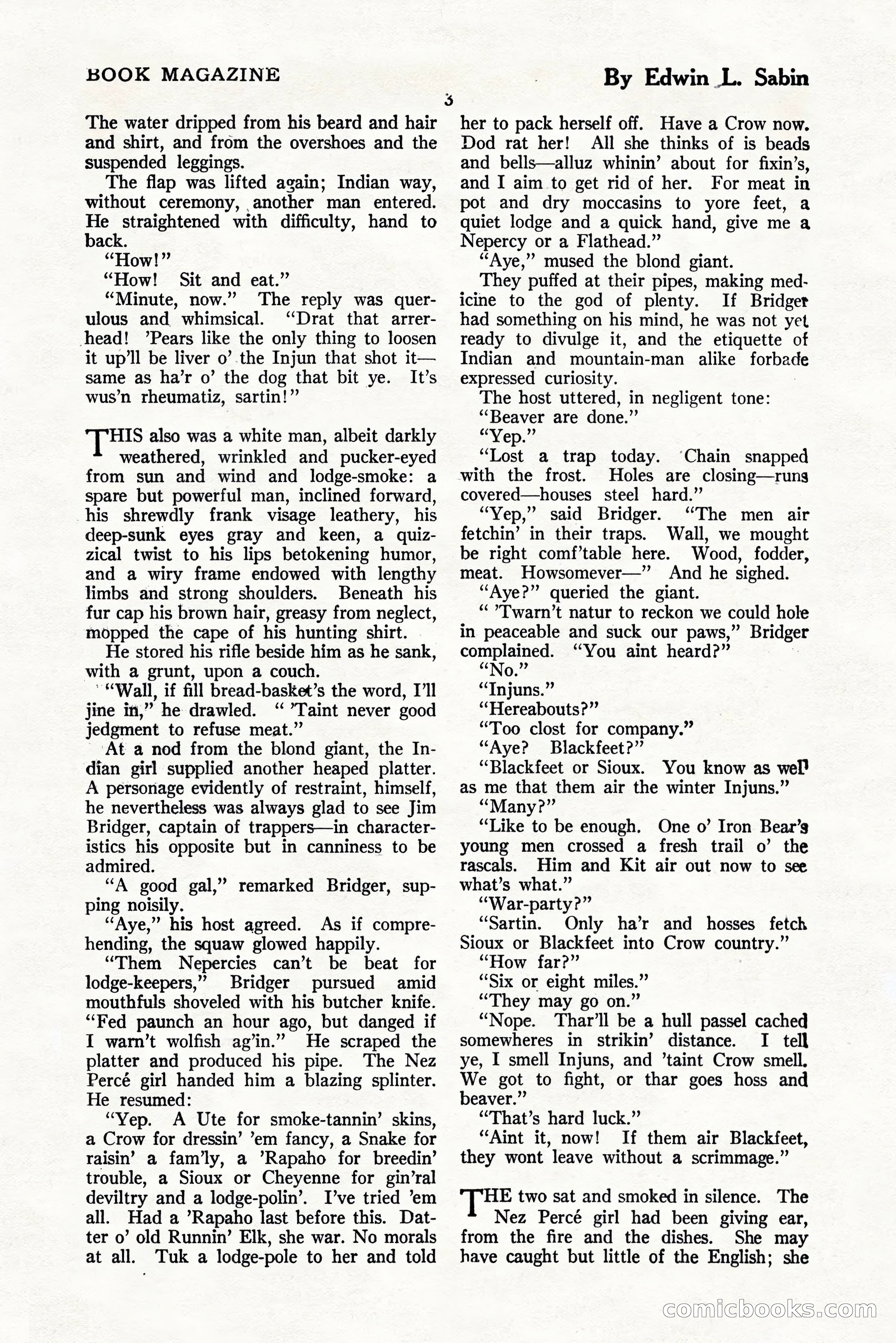 The Blue Book Magazine, November 1924 — page 9 of 212