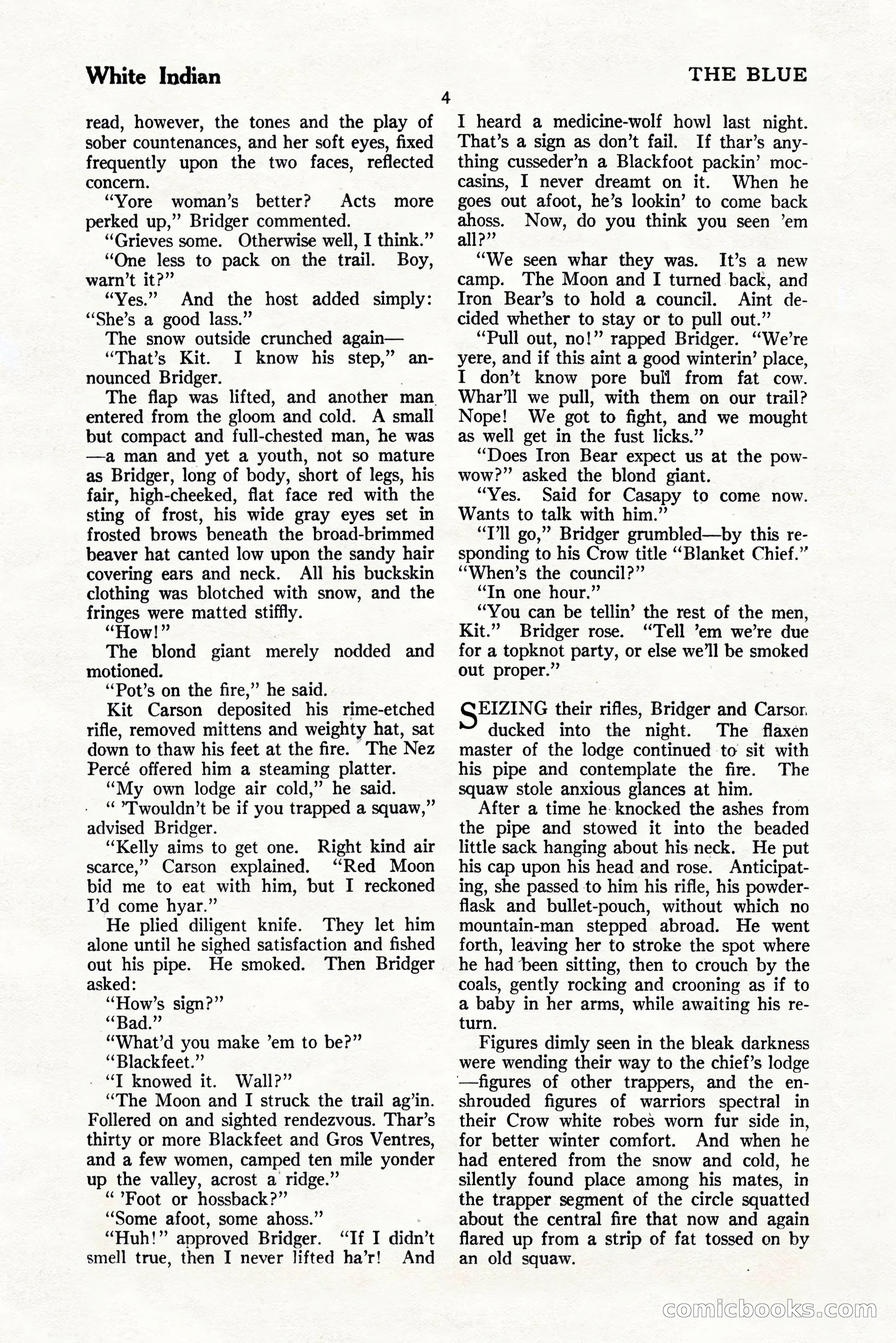 The Blue Book Magazine, November 1924 — page 10 of 212