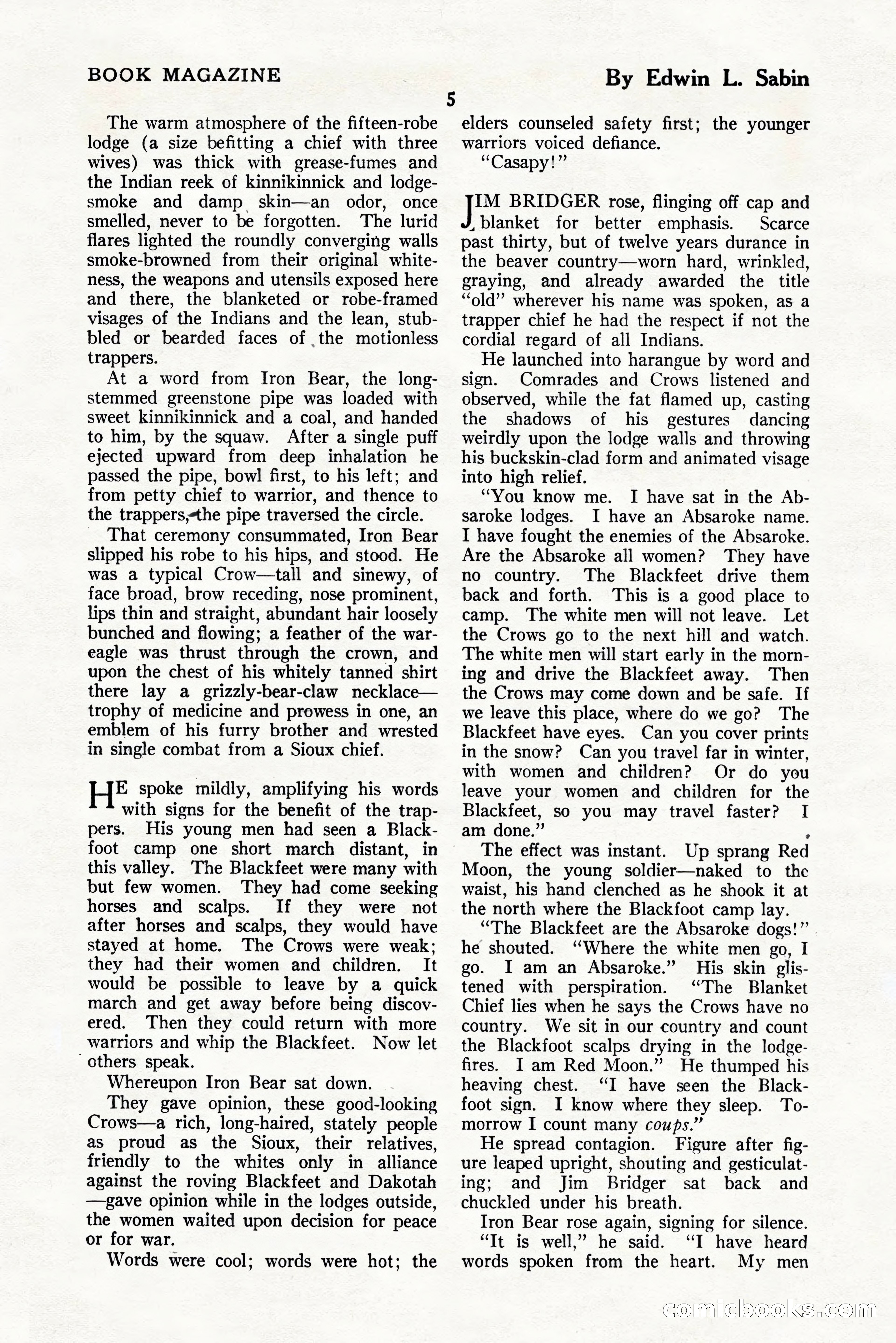 The Blue Book Magazine, November 1924 — page 11 of 212