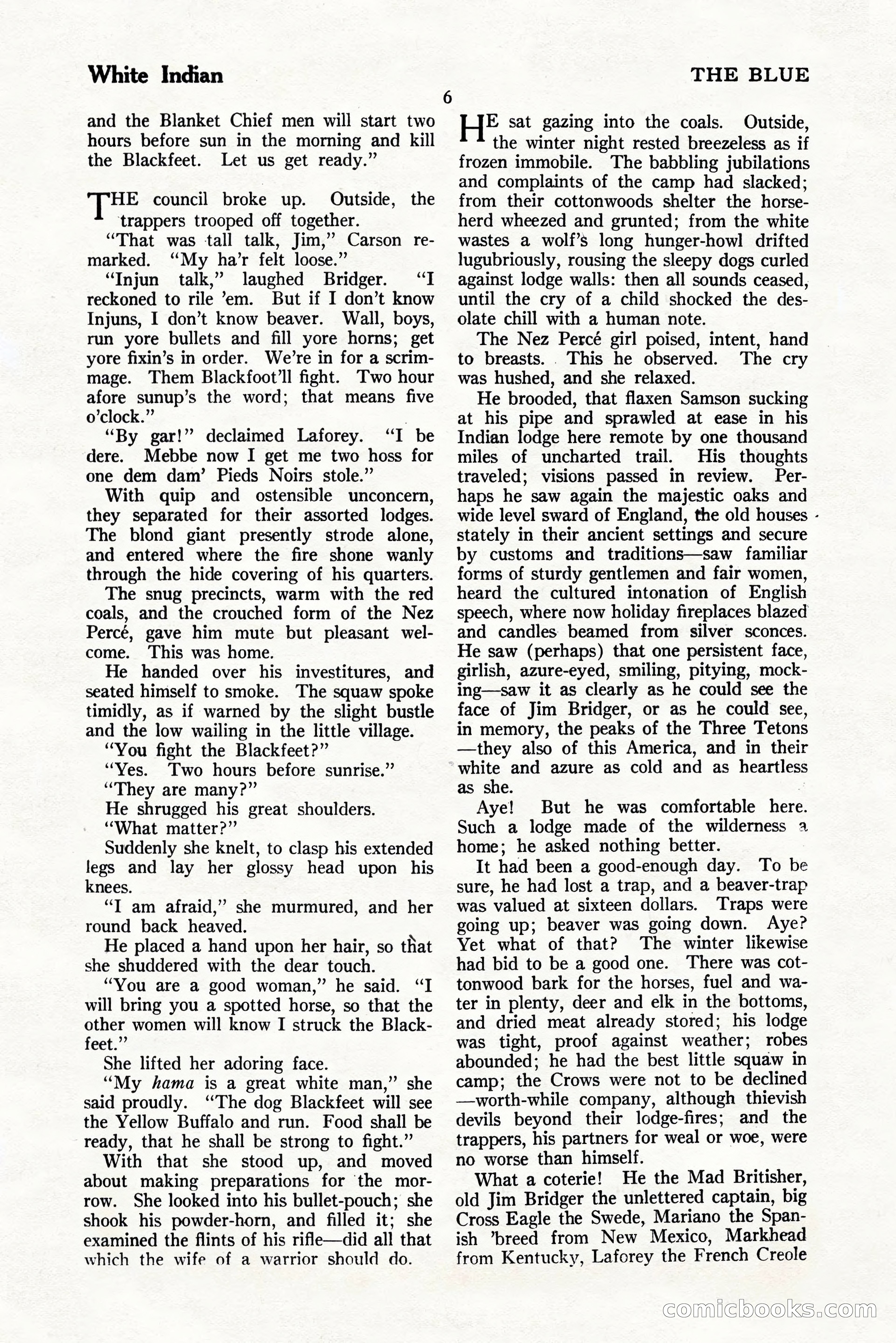 The Blue Book Magazine, November 1924 — page 12 of 212
