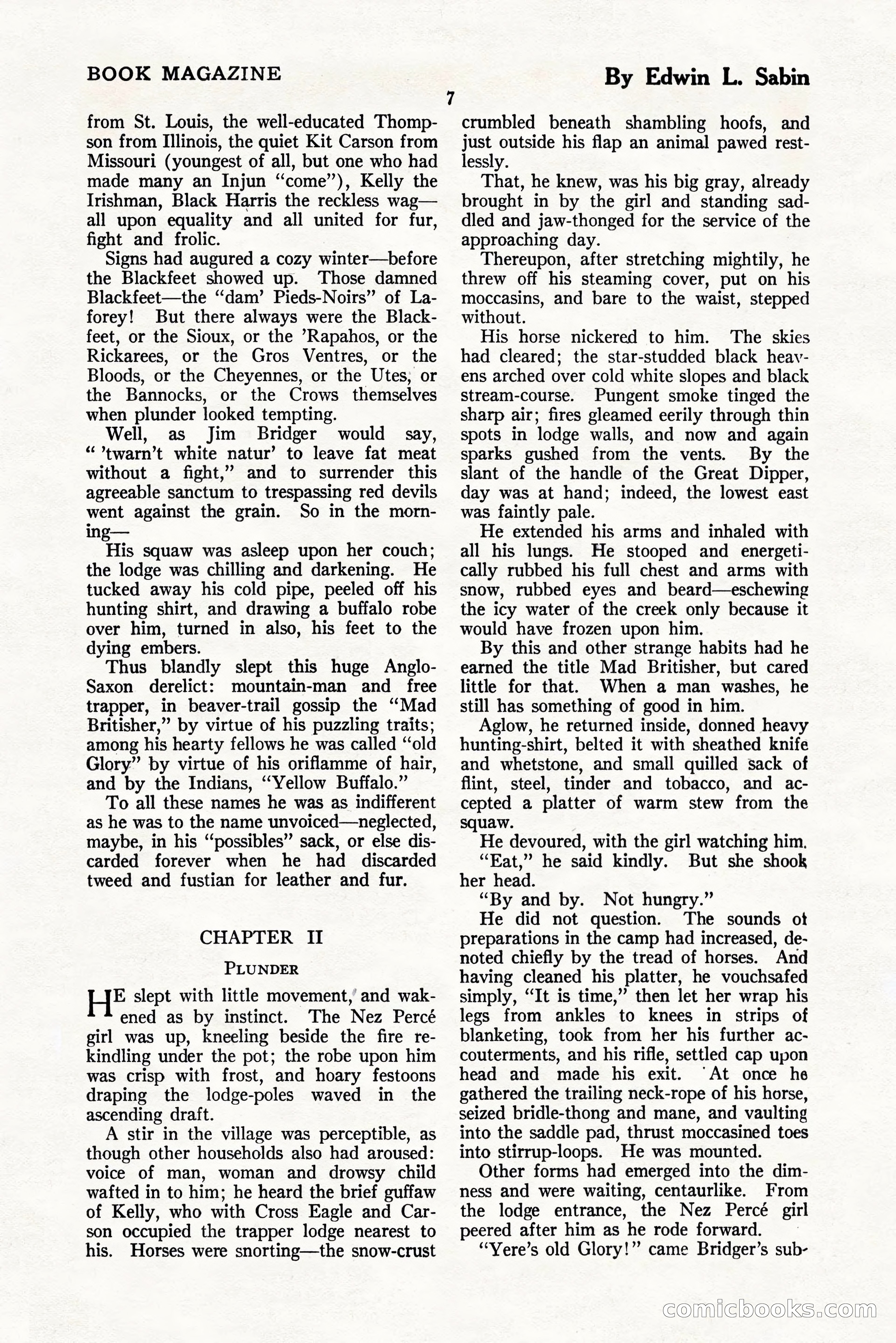 The Blue Book Magazine, November 1924 — page 13 of 212