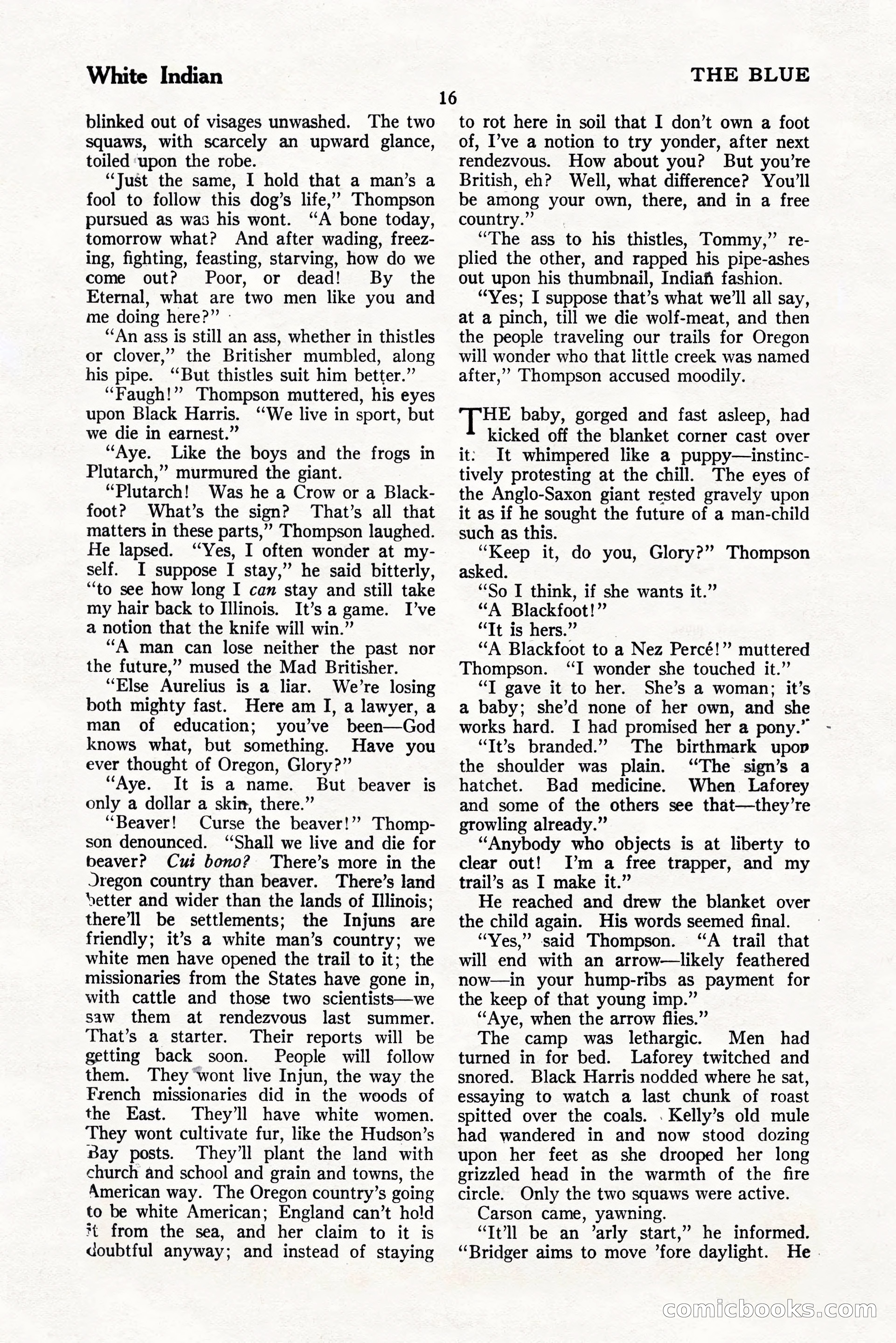 The Blue Book Magazine, November 1924 — page 22 of 212