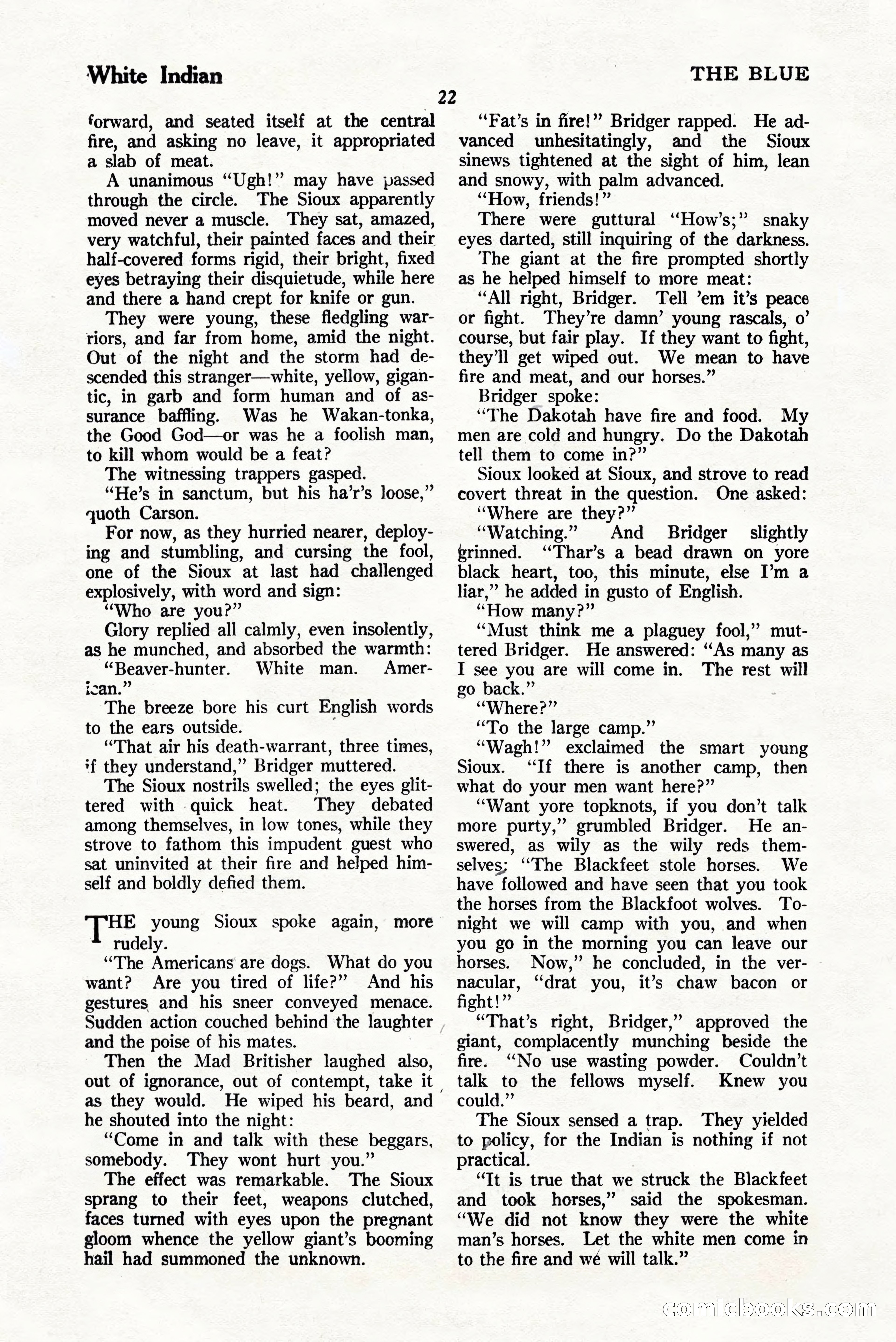 The Blue Book Magazine, November 1924 — page 28 of 212