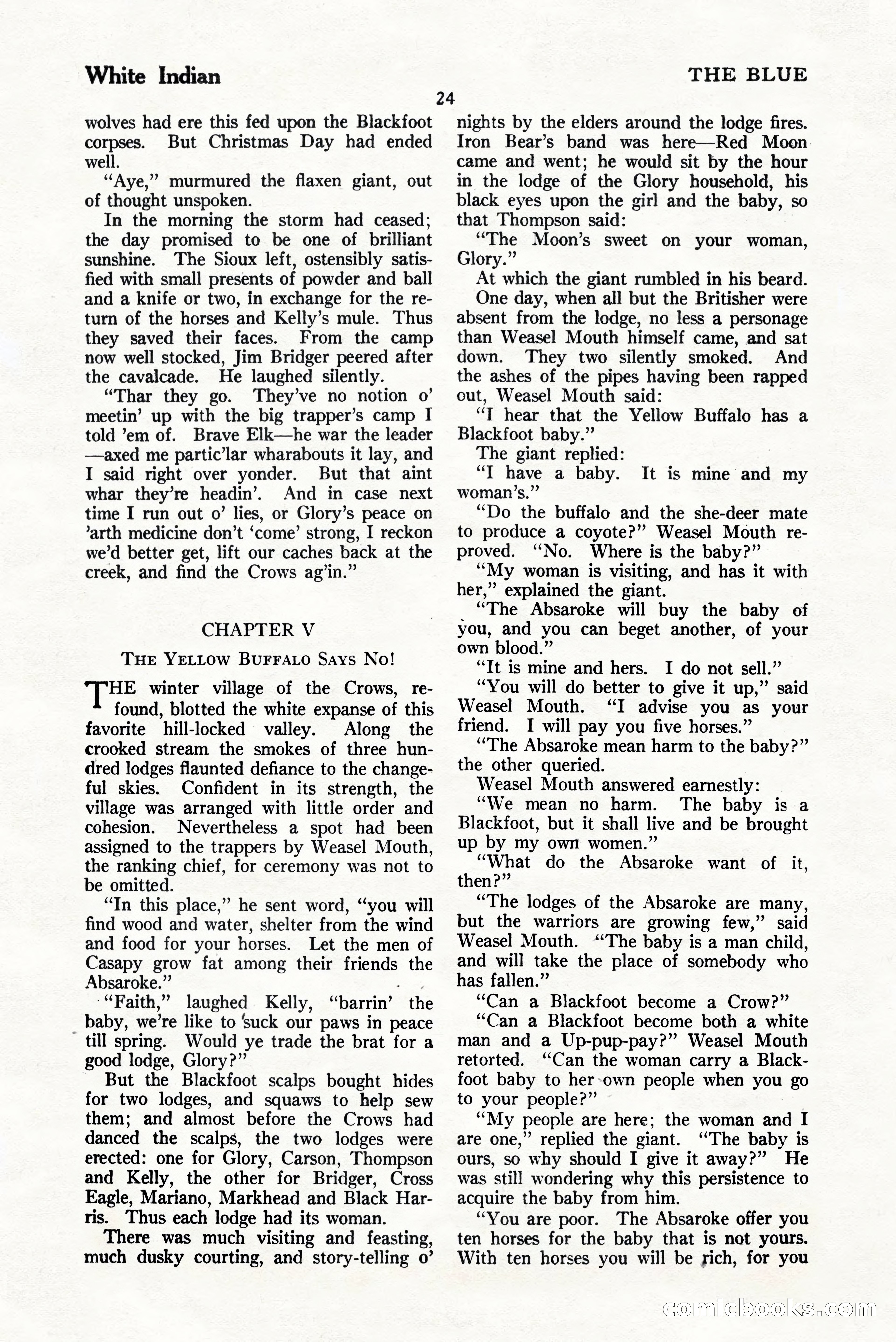 The Blue Book Magazine, November 1924 — page 30 of 212