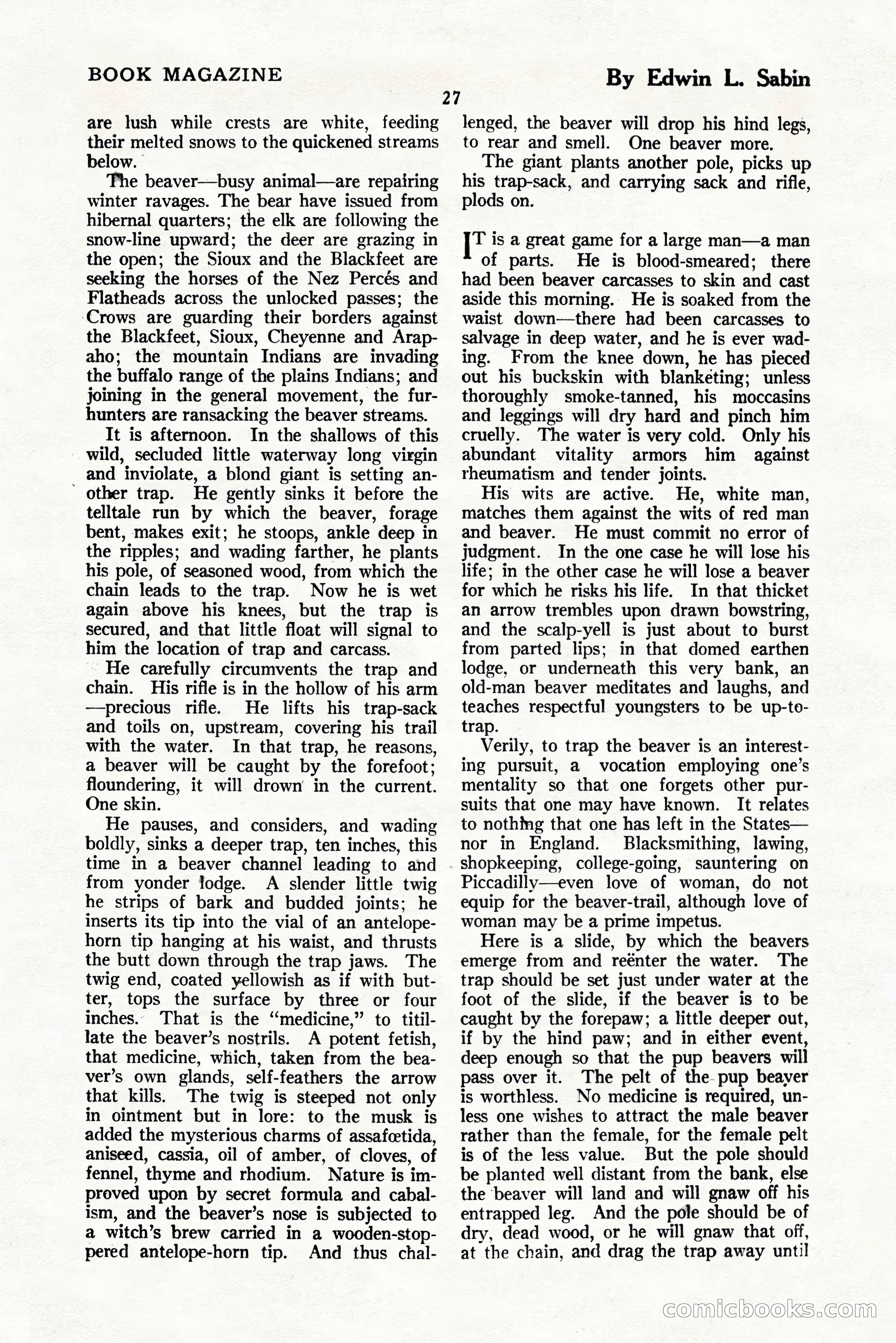 The Blue Book Magazine, November 1924 — page 33 of 212