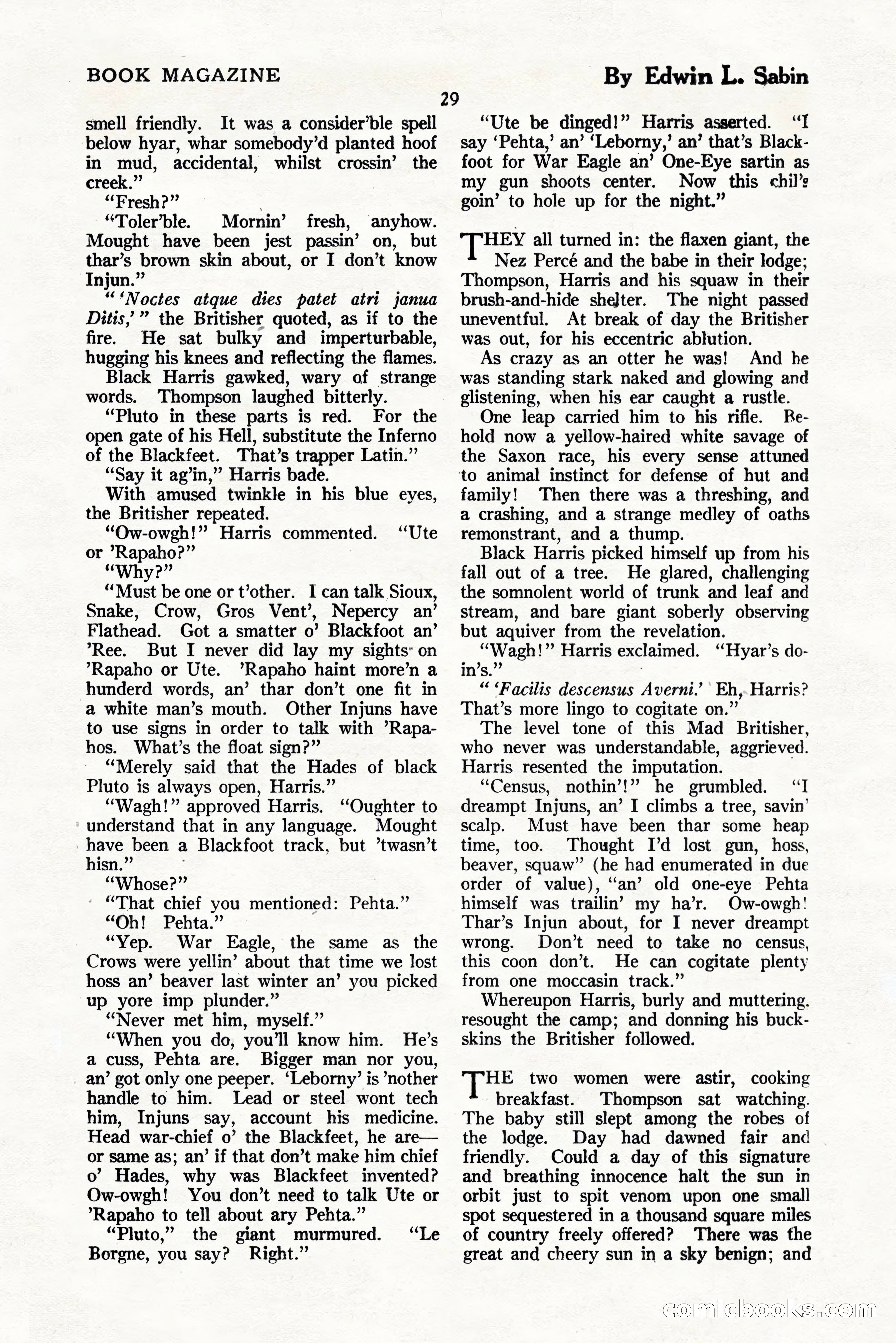 The Blue Book Magazine, November 1924 — page 35 of 212
