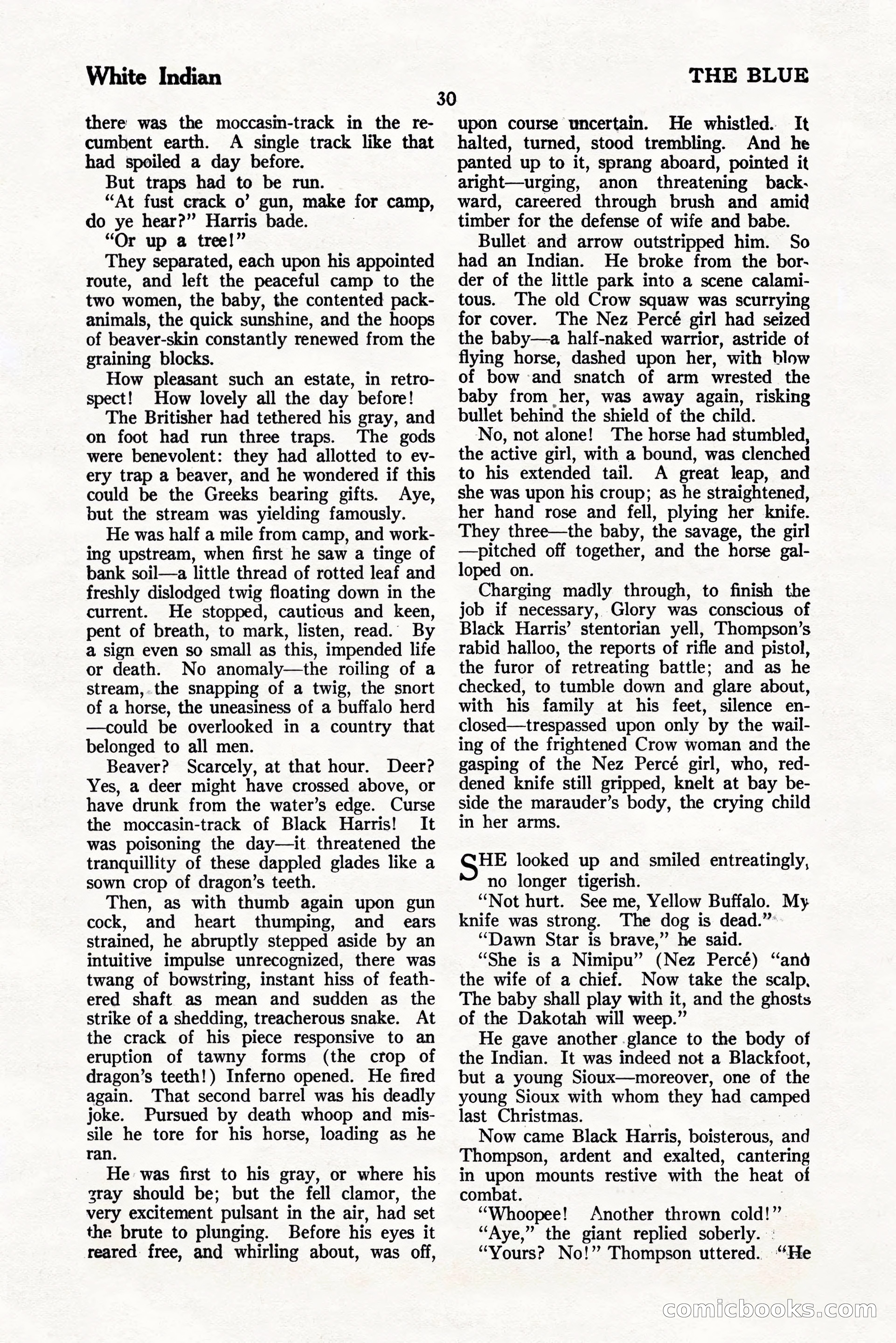 The Blue Book Magazine, November 1924 — page 36 of 212