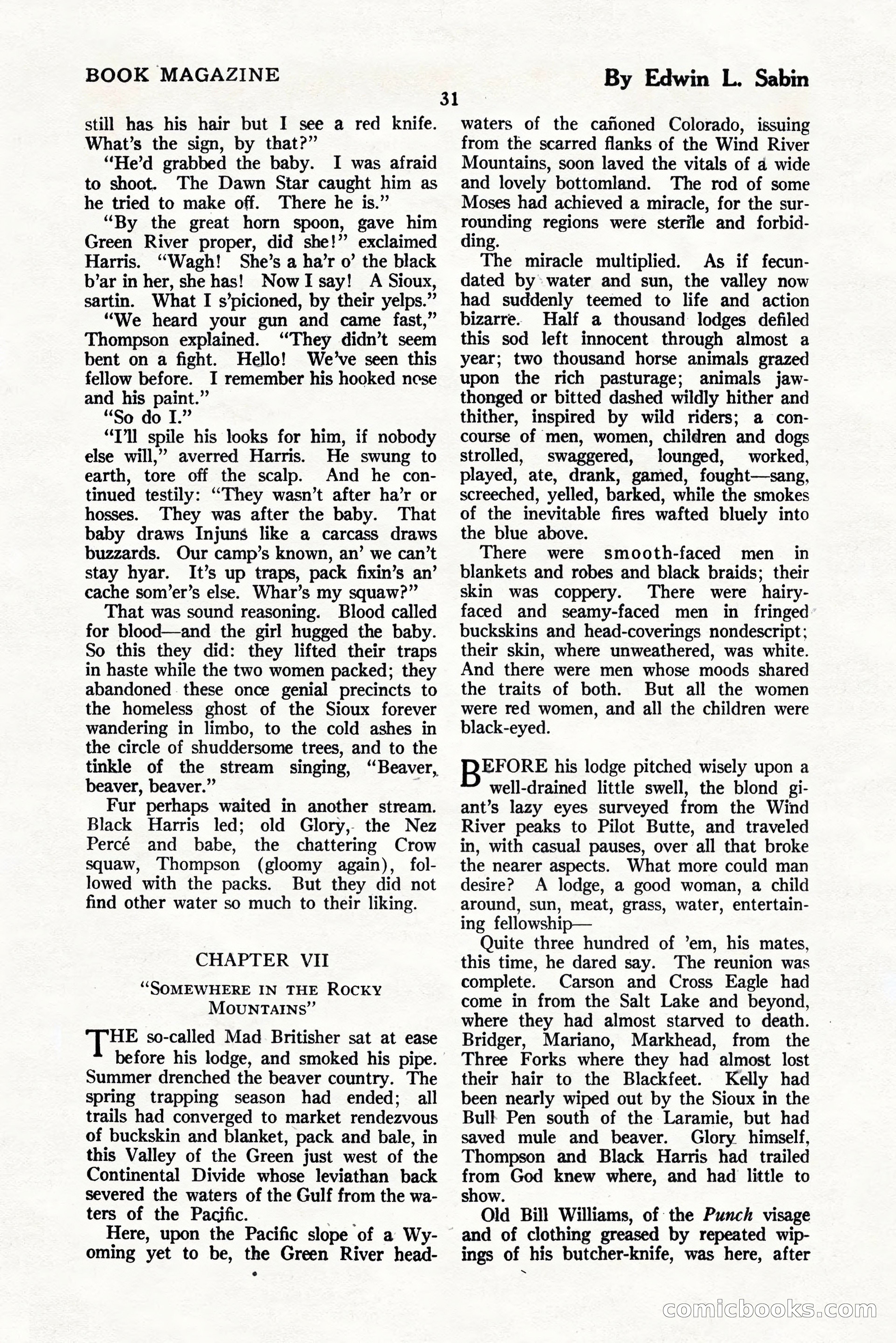 The Blue Book Magazine, November 1924 — page 37 of 212
