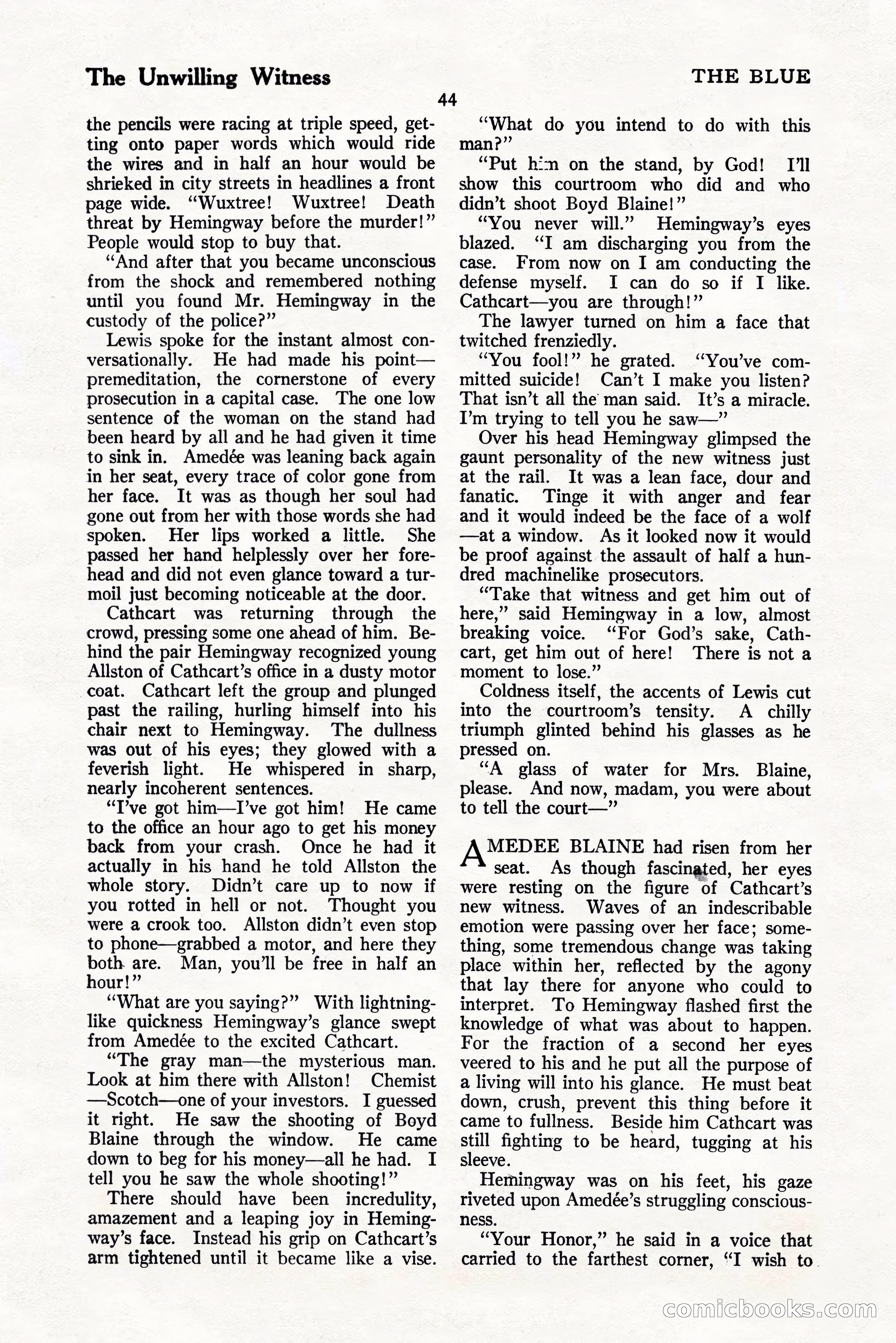 The Blue Book Magazine, November 1924 — page 50 of 212