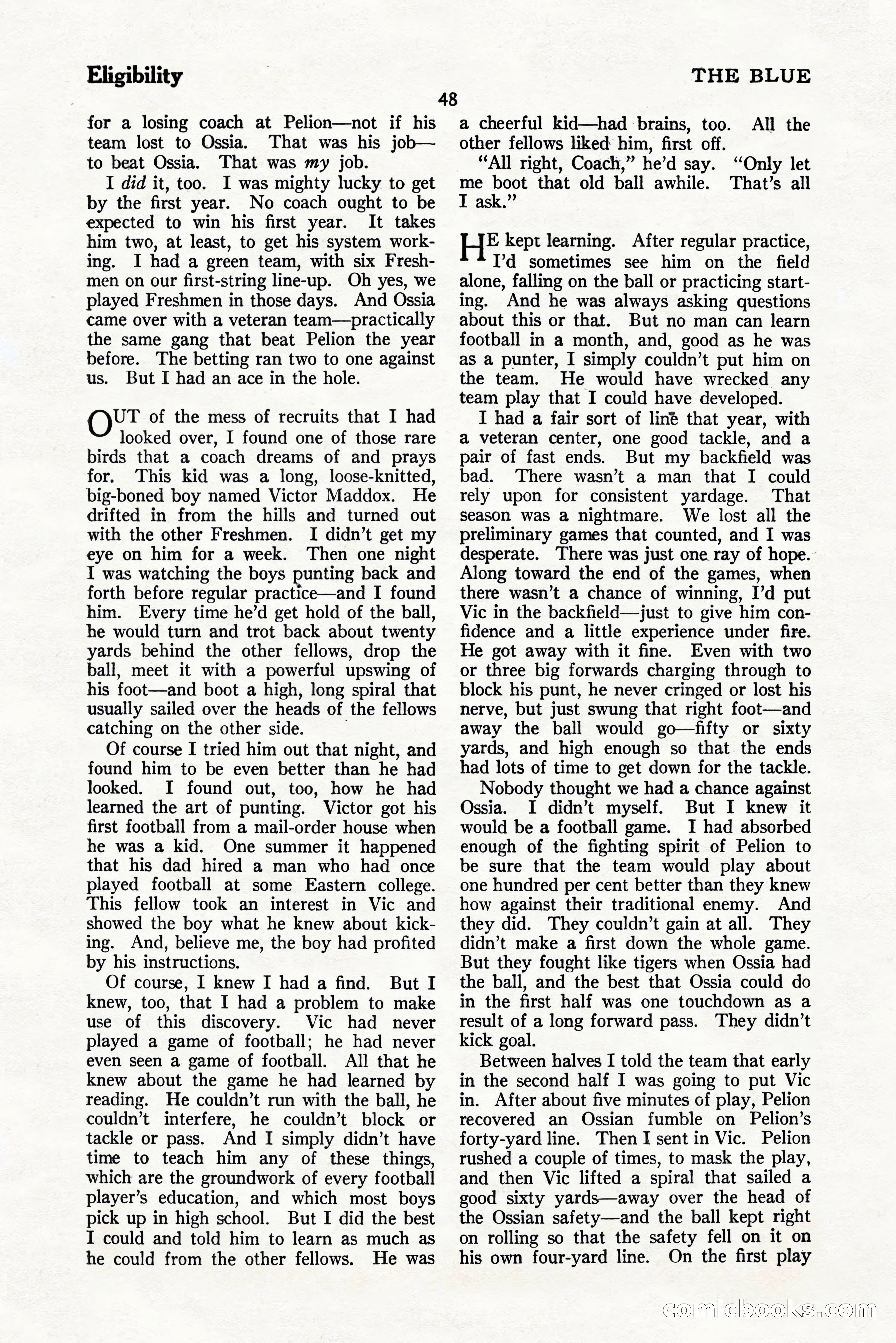 The Blue Book Magazine, November 1924 — page 54 of 212