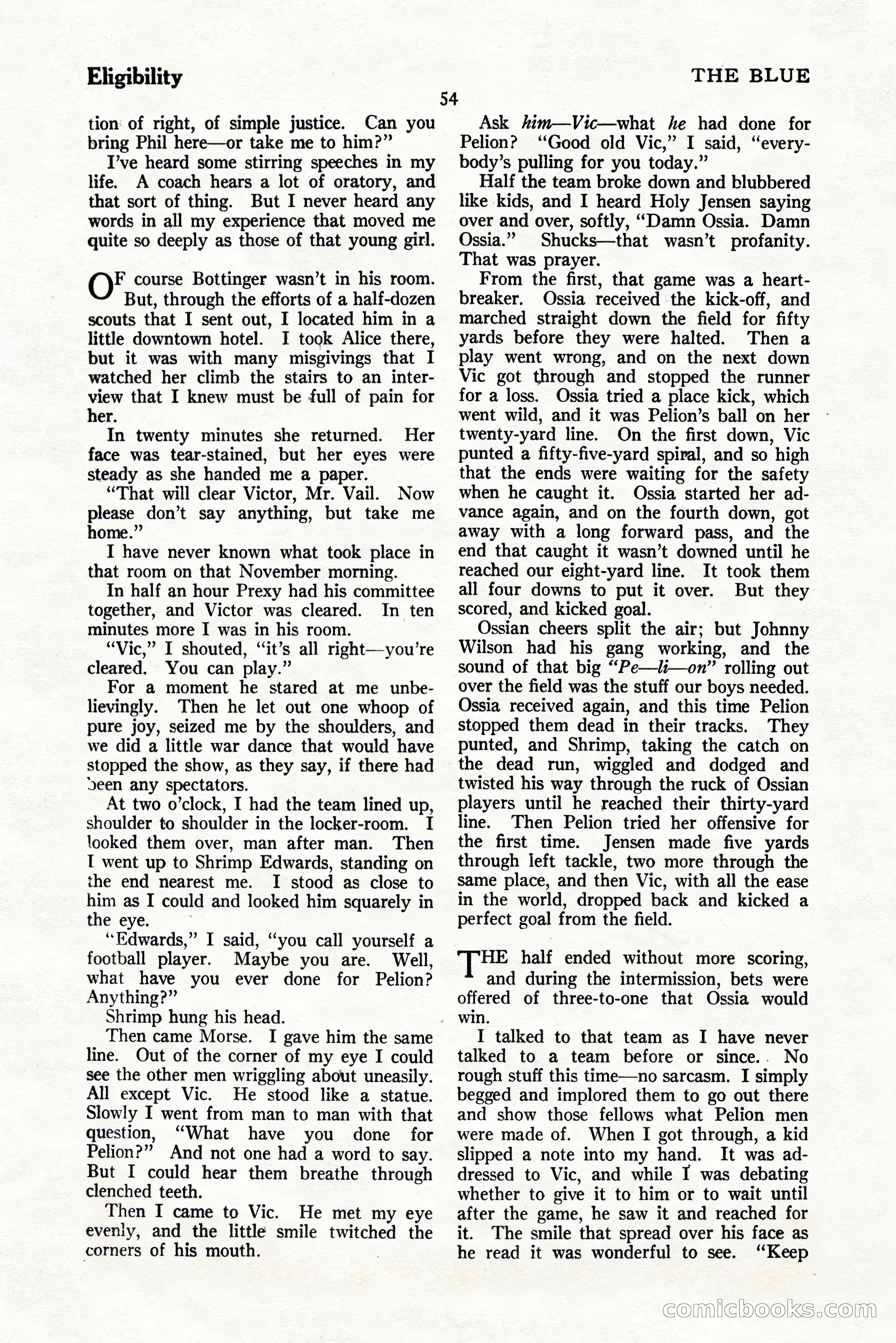 The Blue Book Magazine, November 1924 — page 60 of 212