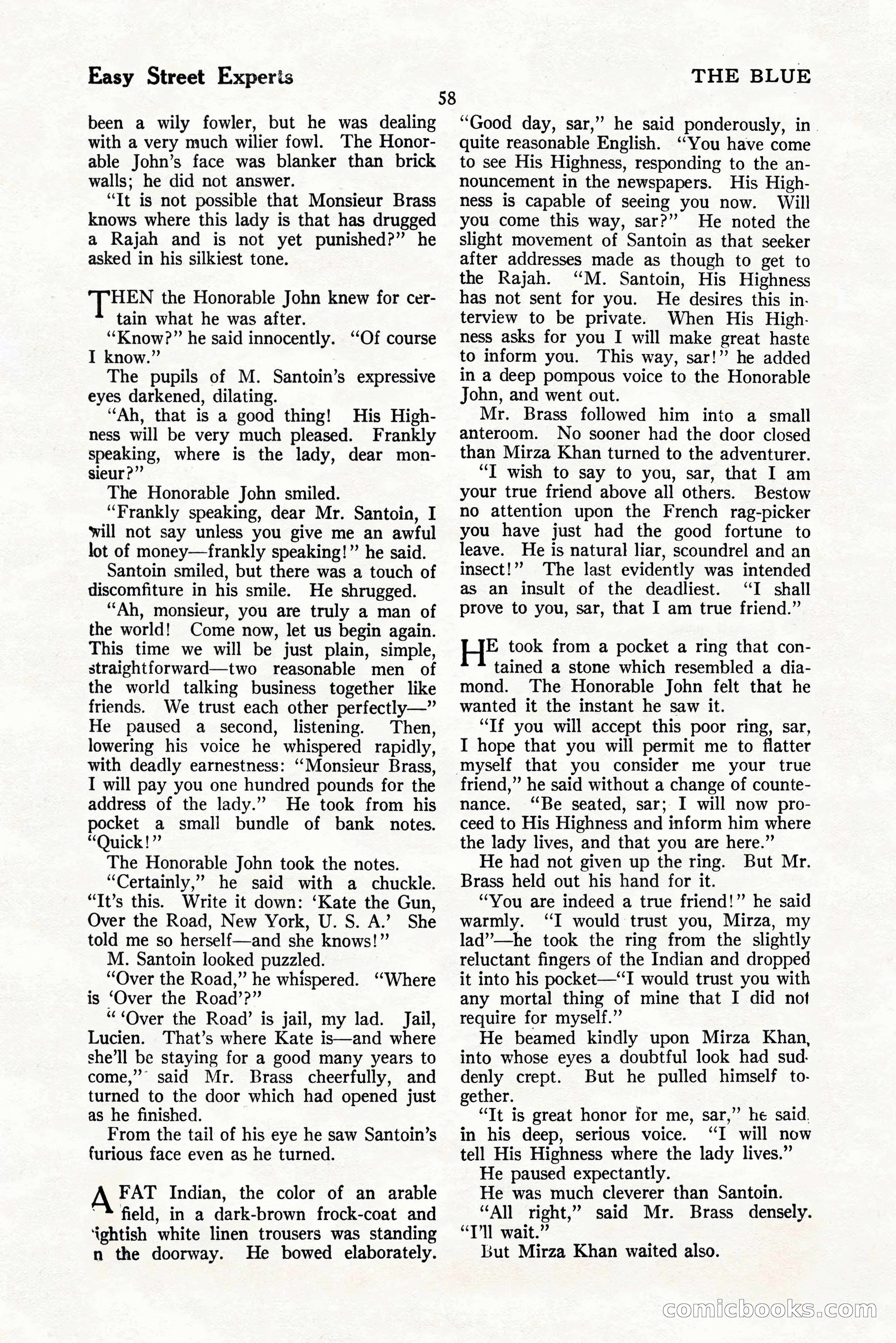 The Blue Book Magazine, November 1924 — page 64 of 212