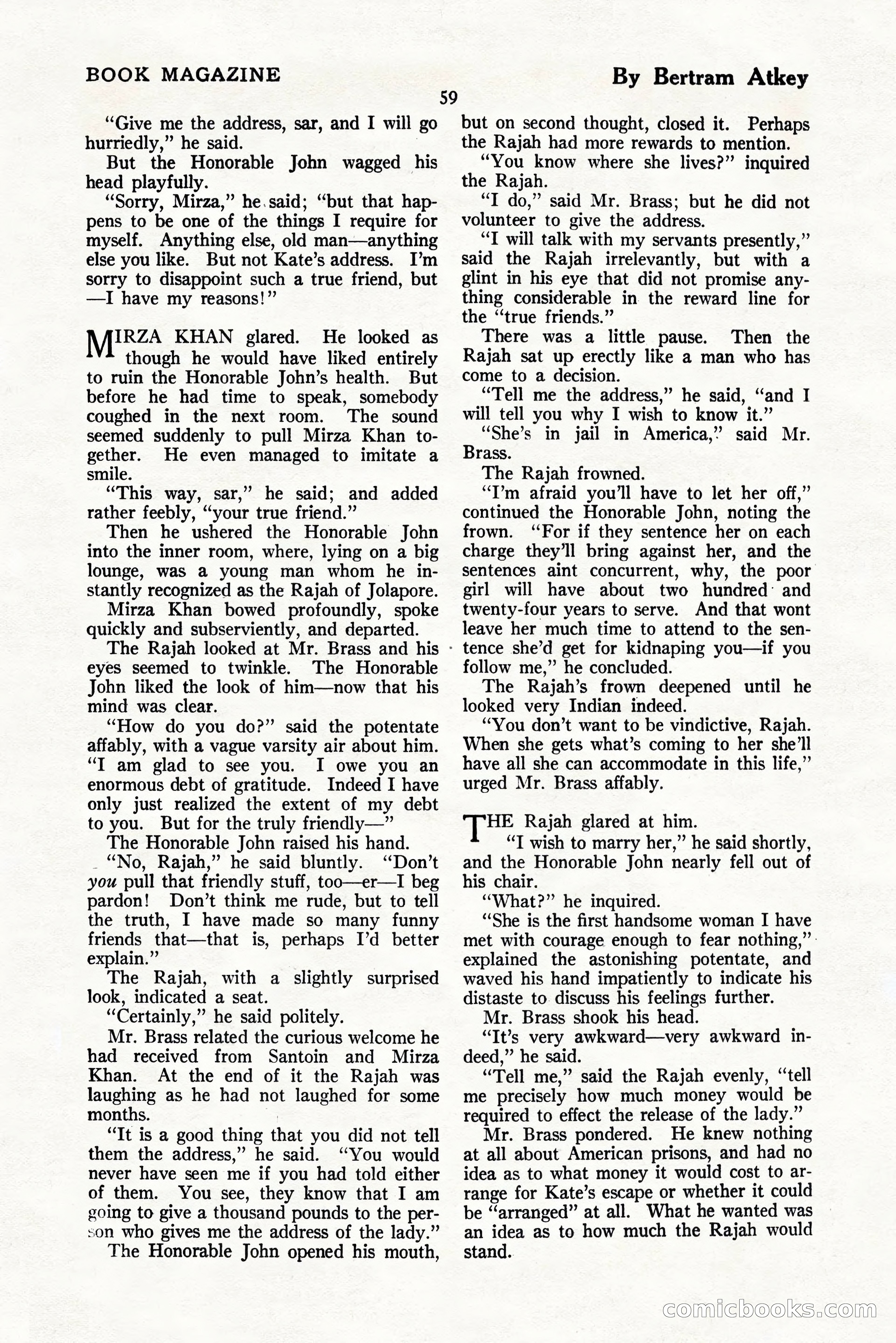 The Blue Book Magazine, November 1924 — page 65 of 212