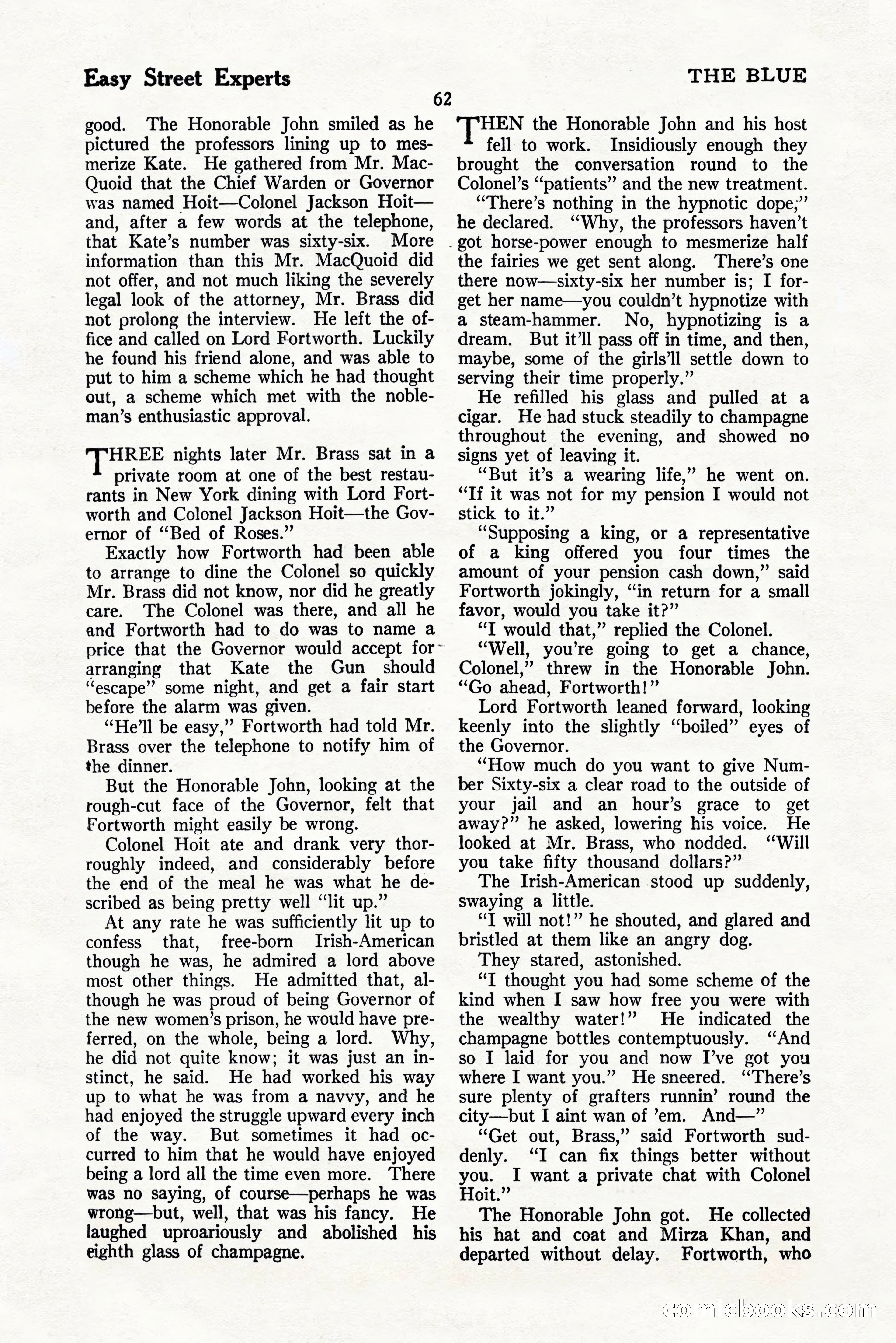 The Blue Book Magazine, November 1924 — page 68 of 212
