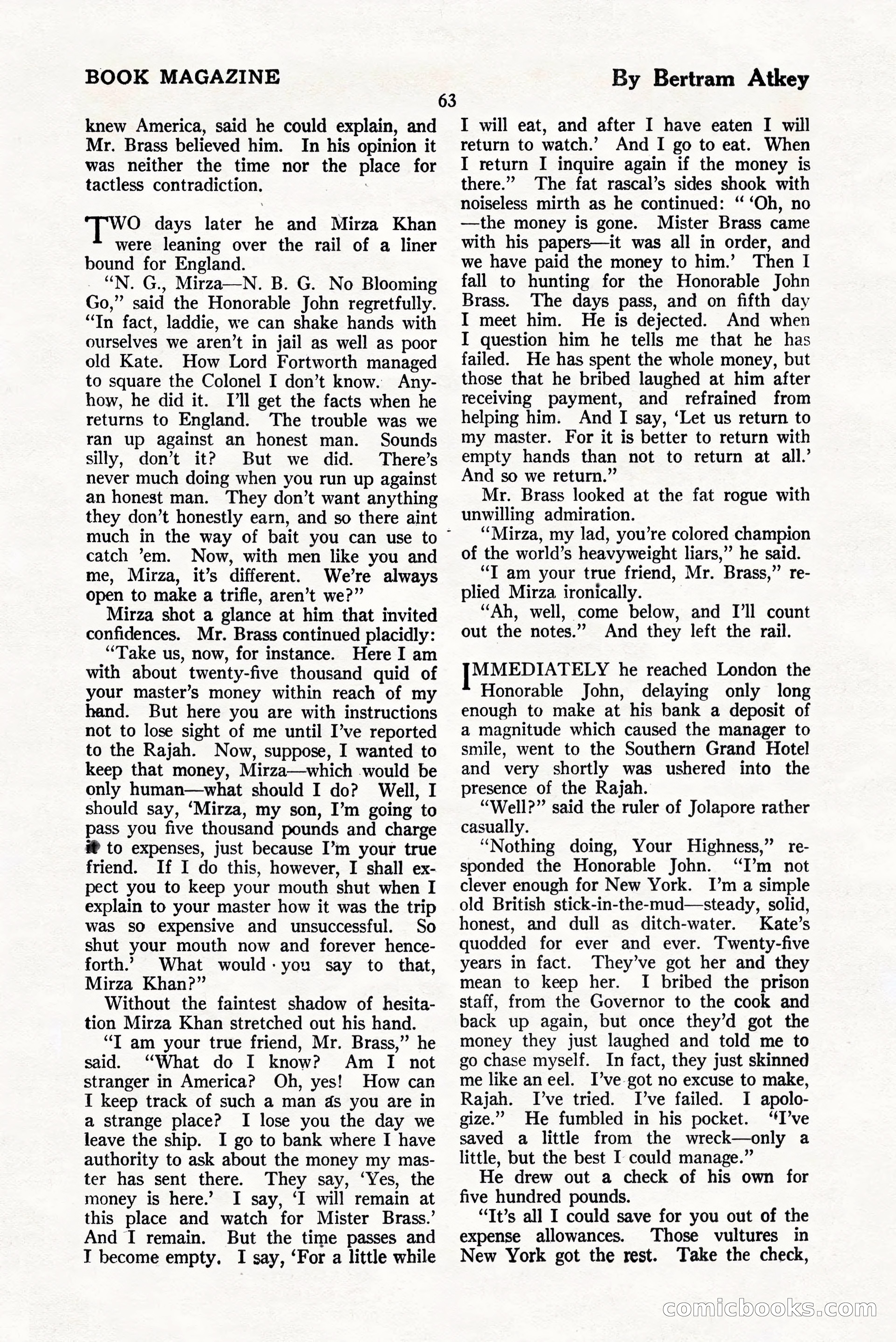 The Blue Book Magazine, November 1924 — page 69 of 212