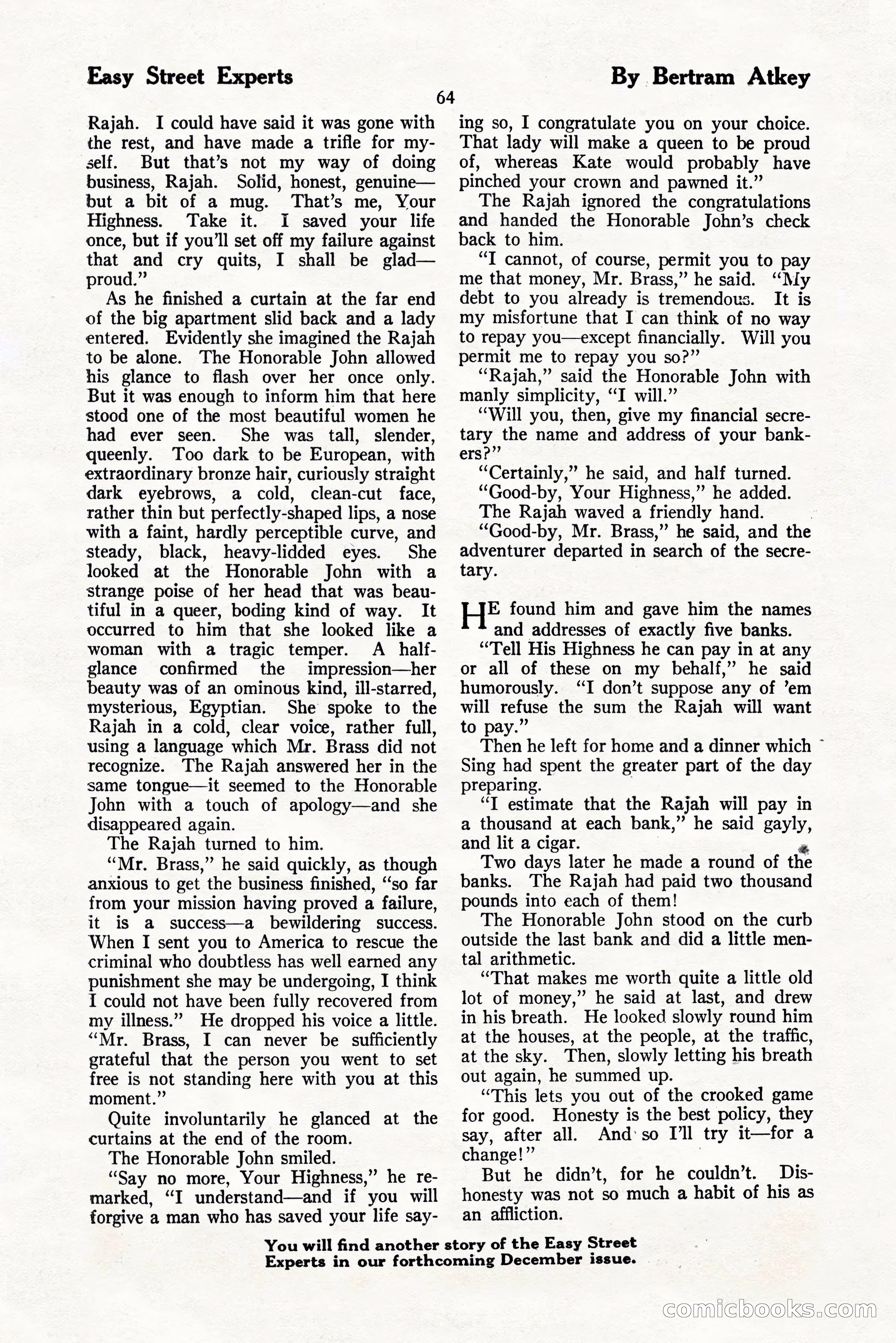 The Blue Book Magazine, November 1924 — page 70 of 212