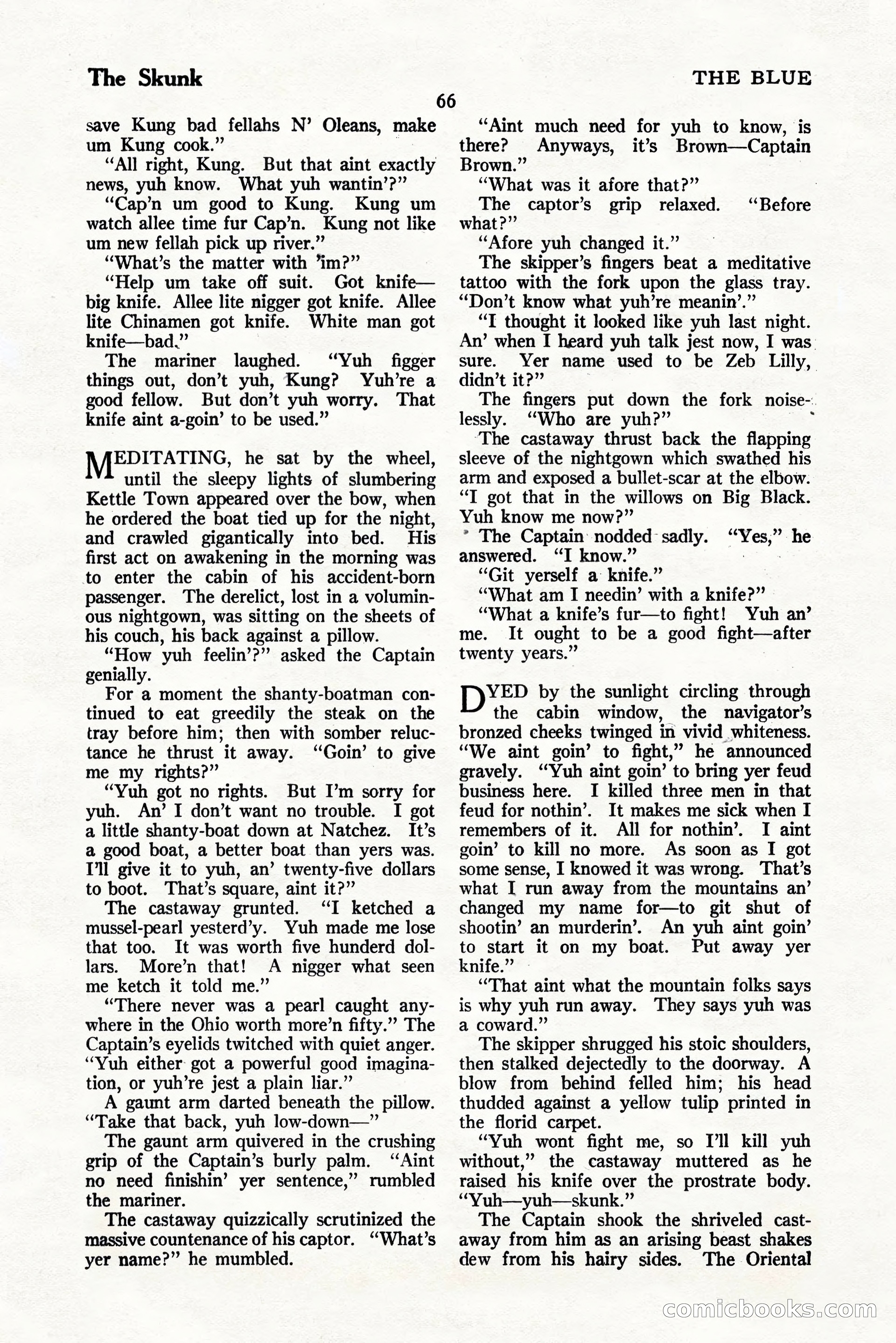 The Blue Book Magazine, November 1924 — page 72 of 212