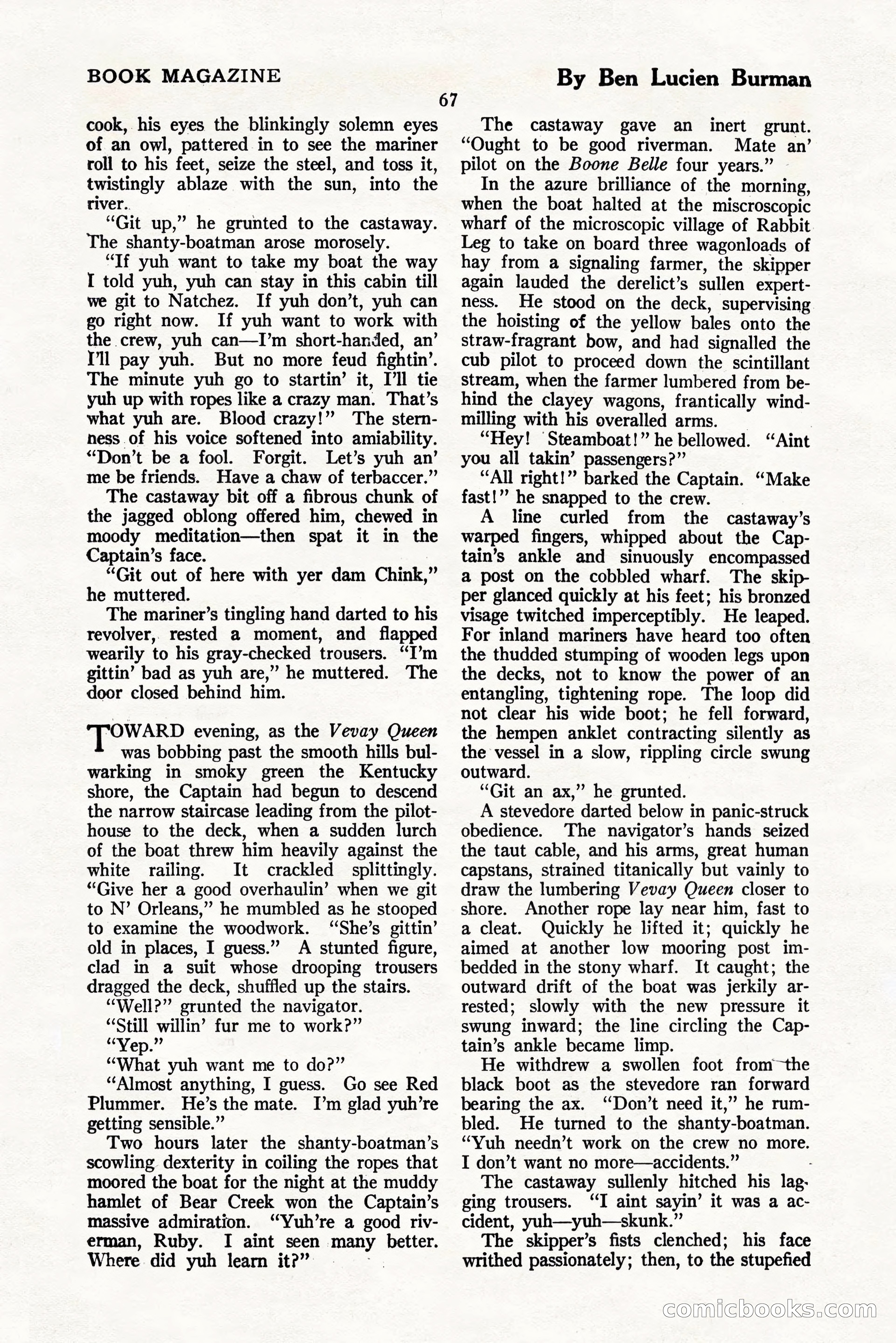 The Blue Book Magazine, November 1924 — page 73 of 212