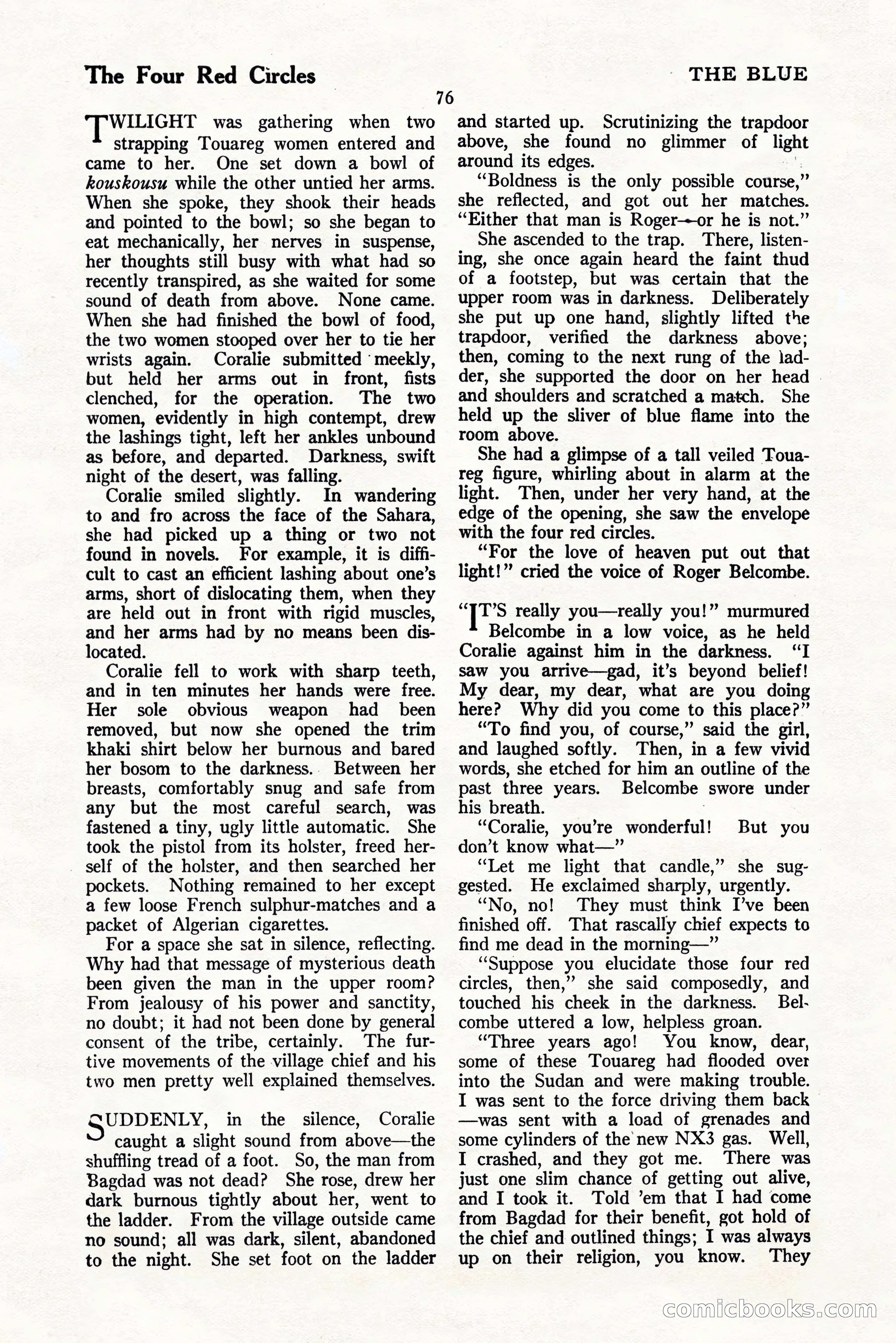 The Blue Book Magazine, November 1924 — page 82 of 212