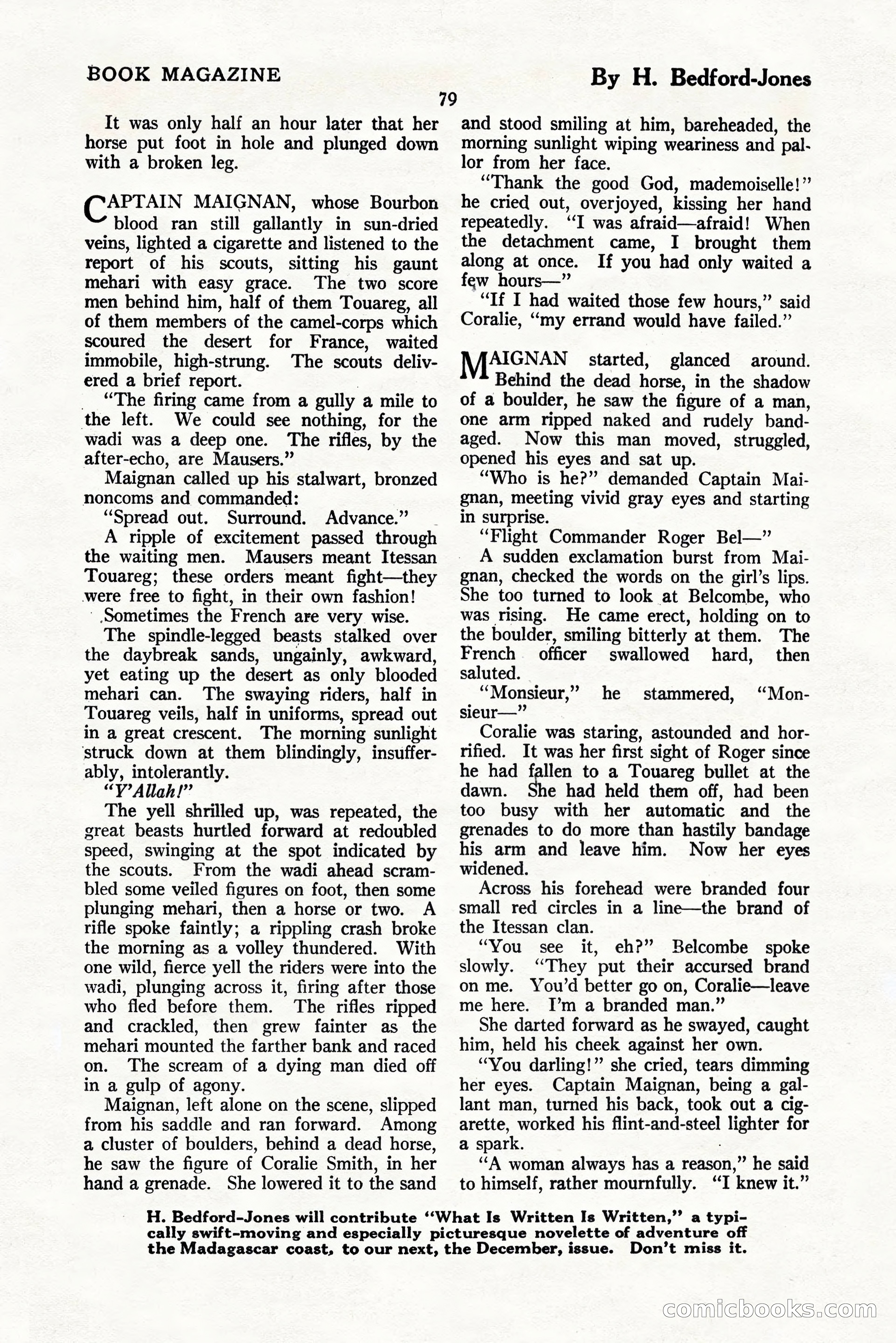 The Blue Book Magazine, November 1924 — page 85 of 212