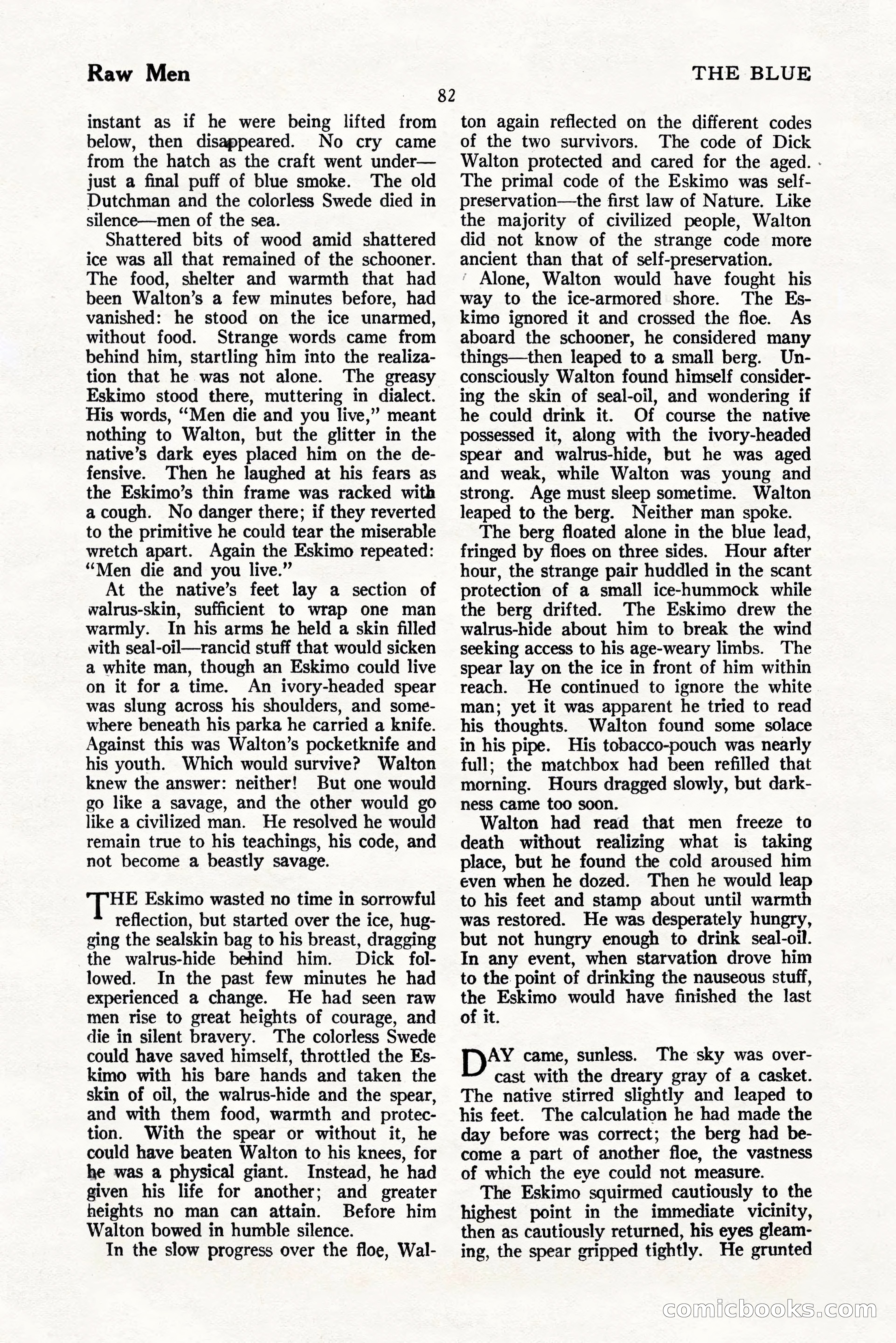 The Blue Book Magazine, November 1924 — page 88 of 212