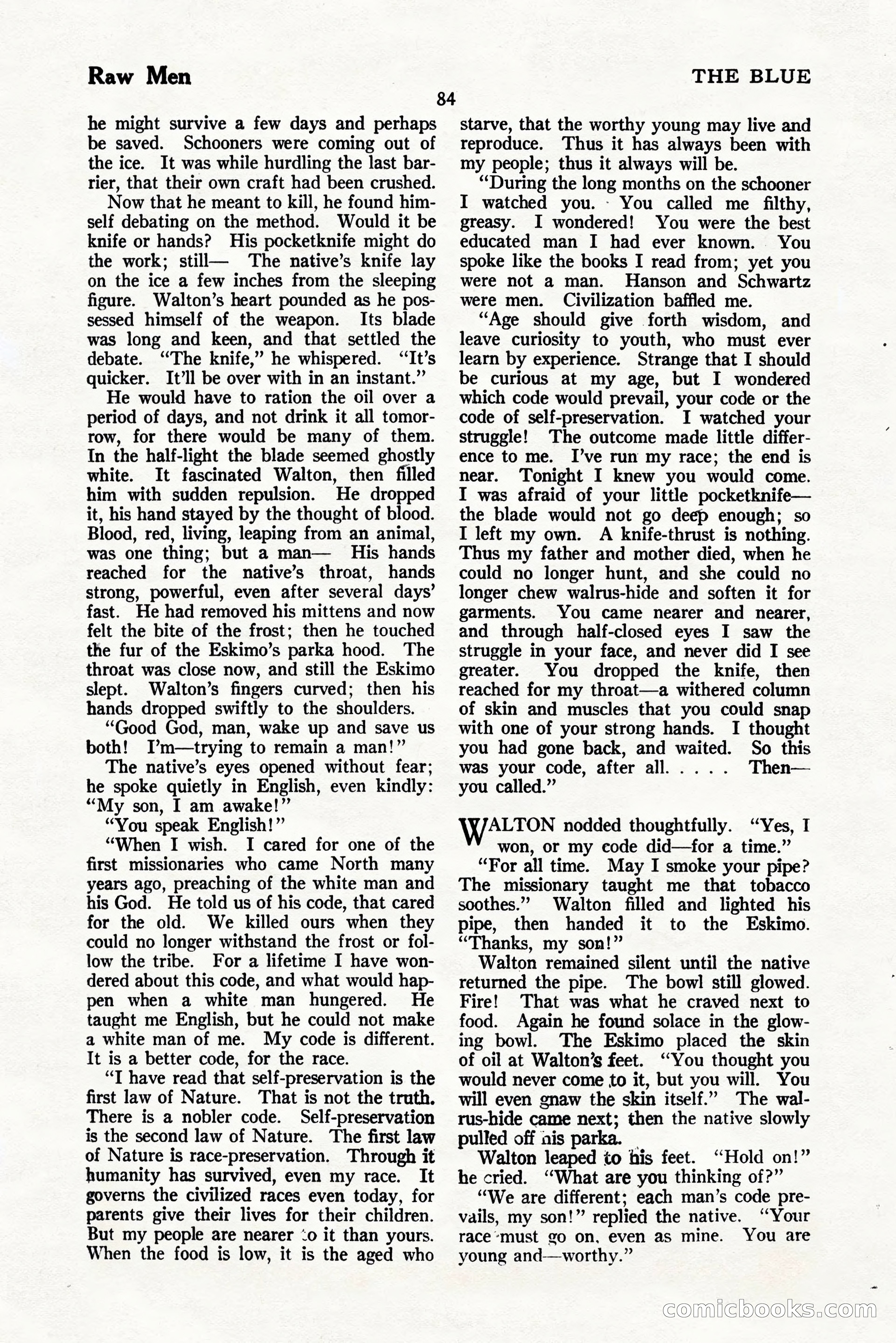 The Blue Book Magazine, November 1924 — page 90 of 212