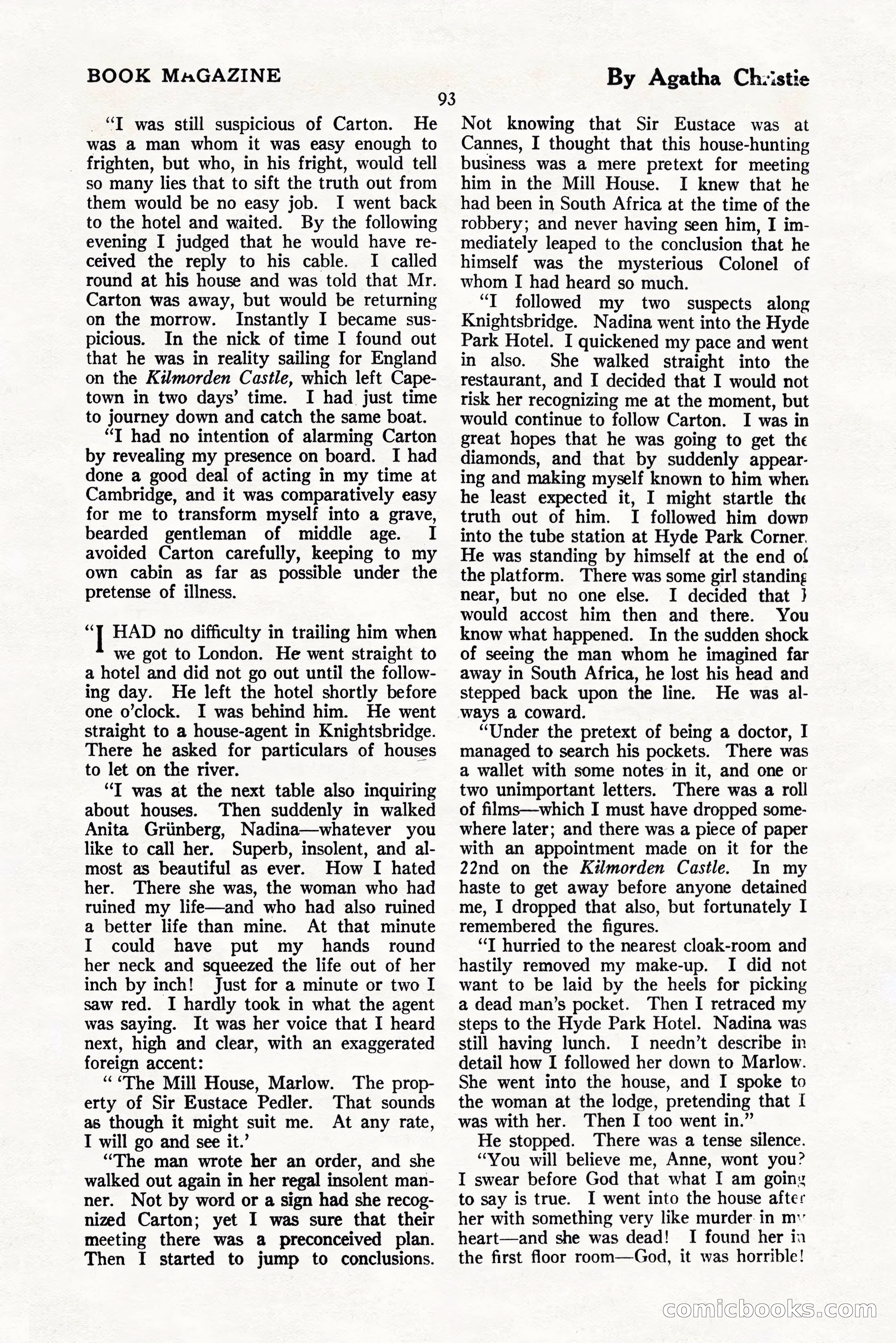 The Blue Book Magazine, November 1924 — page 99 of 212