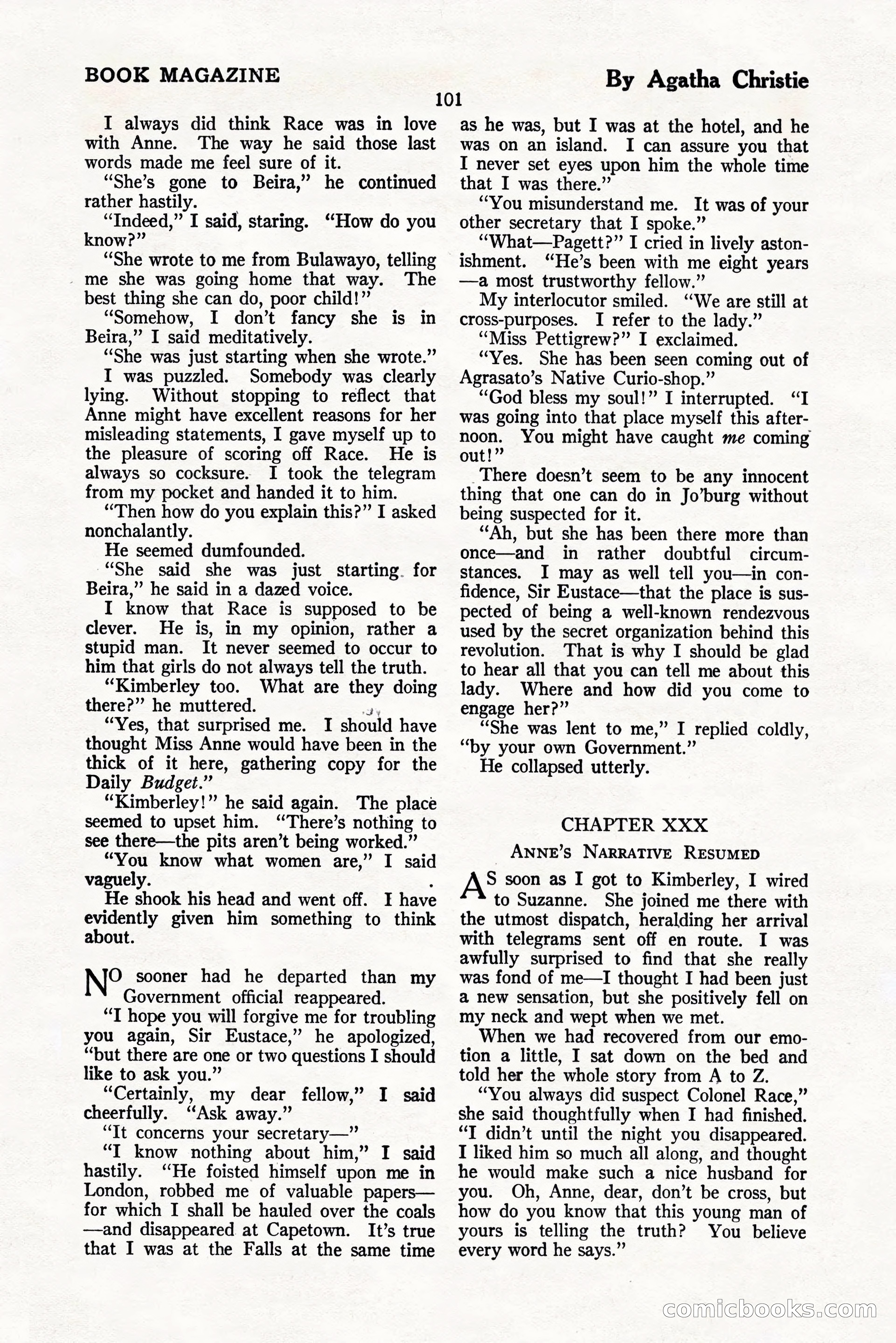 The Blue Book Magazine, November 1924 — page 107 of 212
