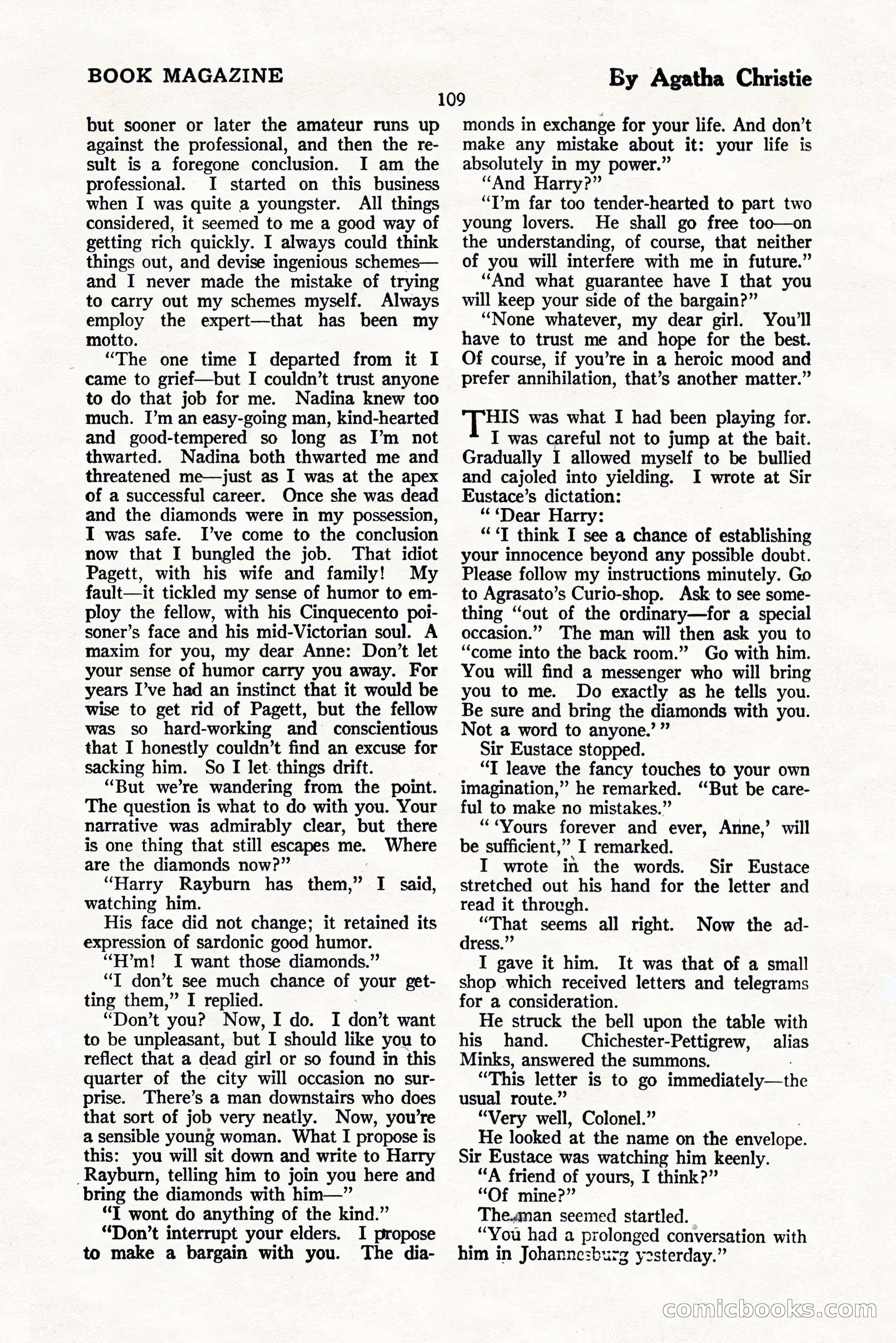 The Blue Book Magazine, November 1924 — page 115 of 212