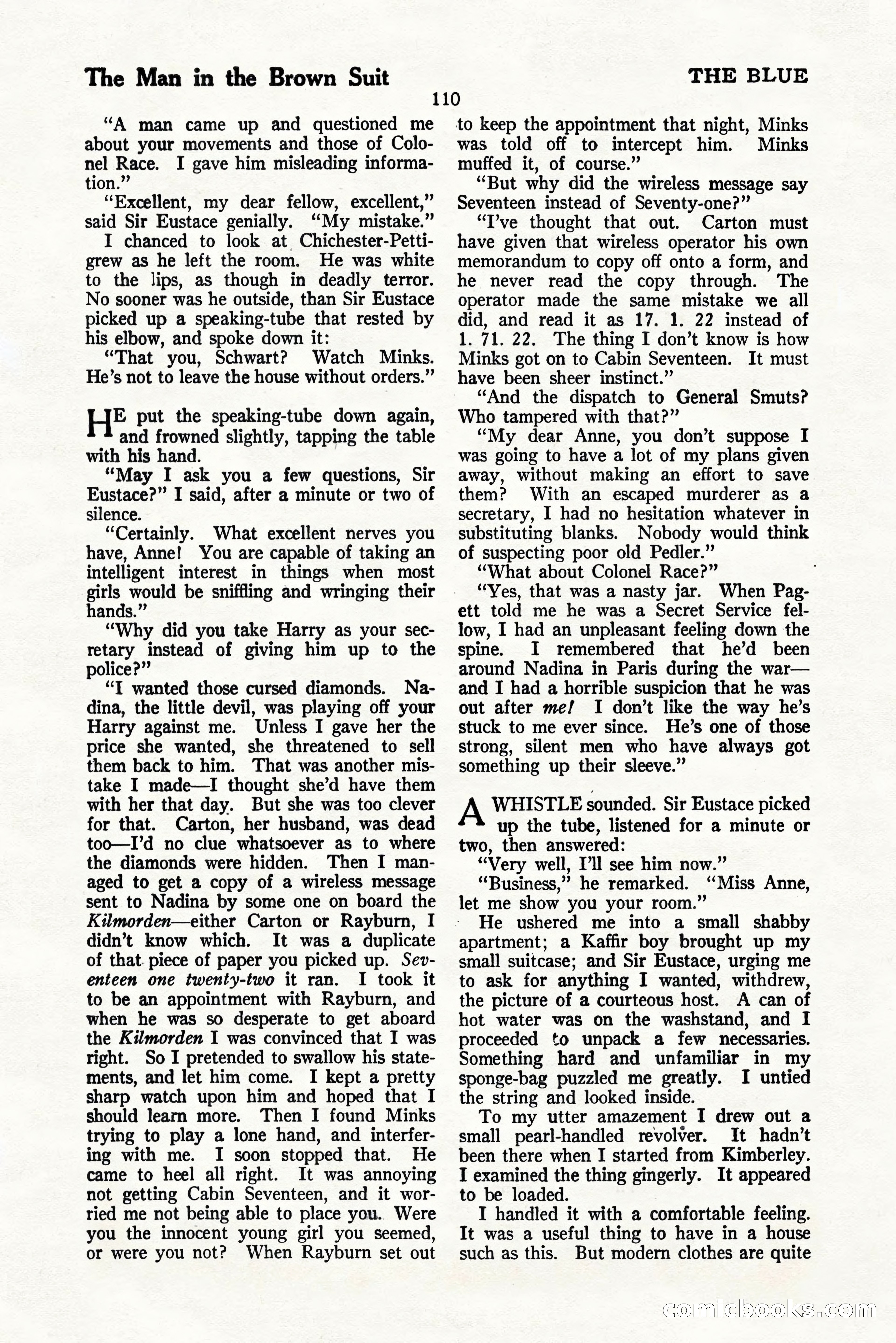 The Blue Book Magazine, November 1924 — page 116 of 212
