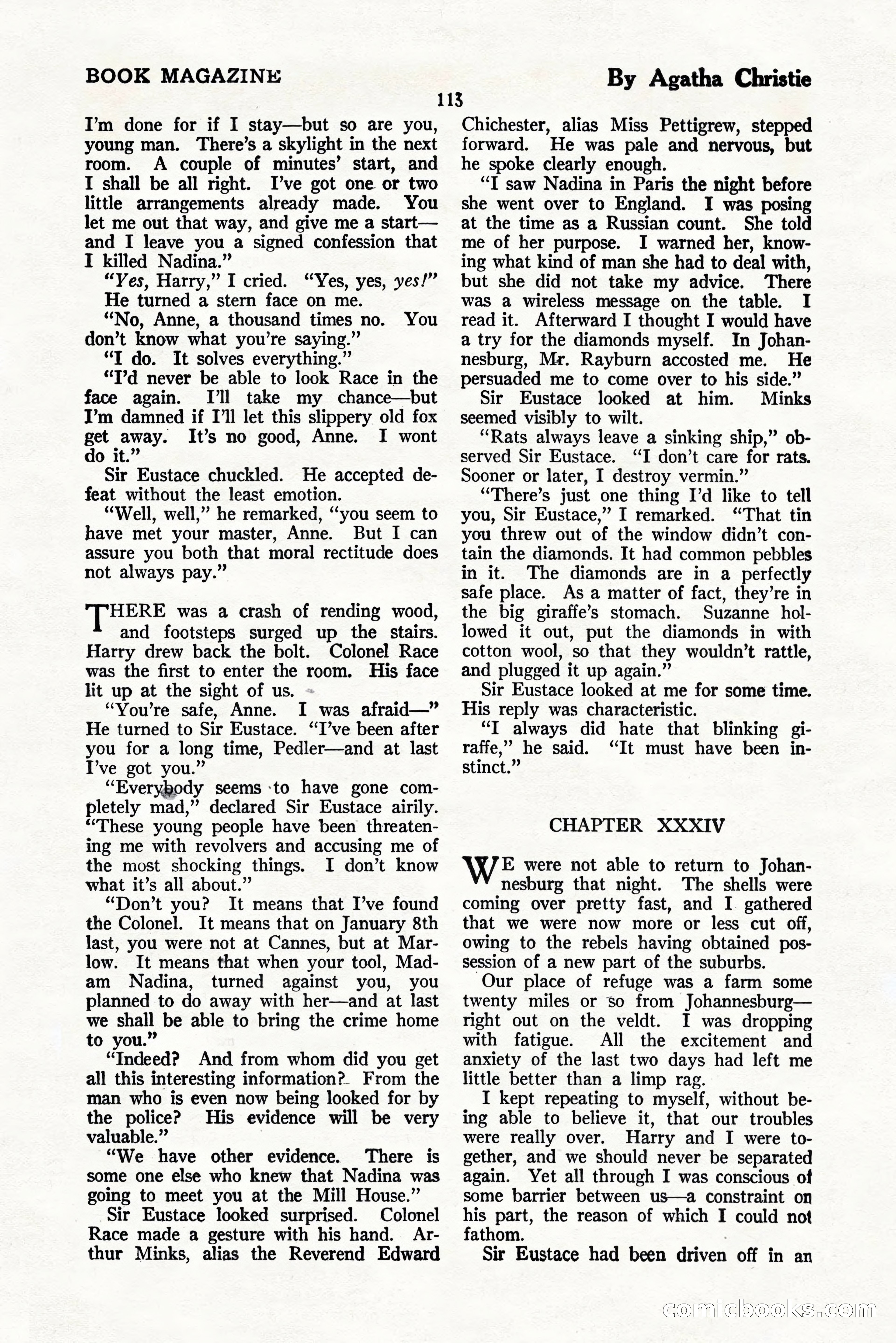 The Blue Book Magazine, November 1924 — page 119 of 212