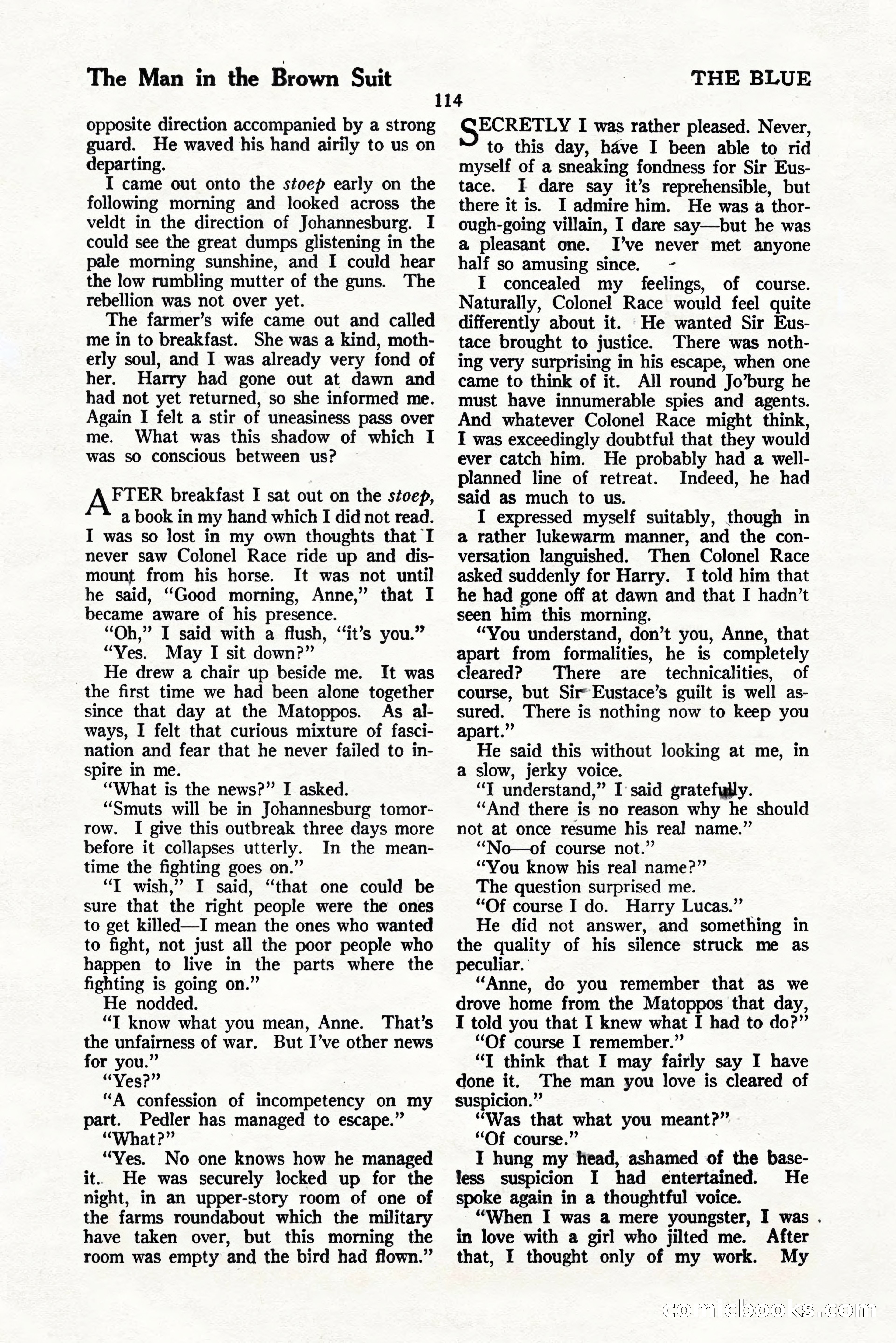 The Blue Book Magazine, November 1924 — page 120 of 212