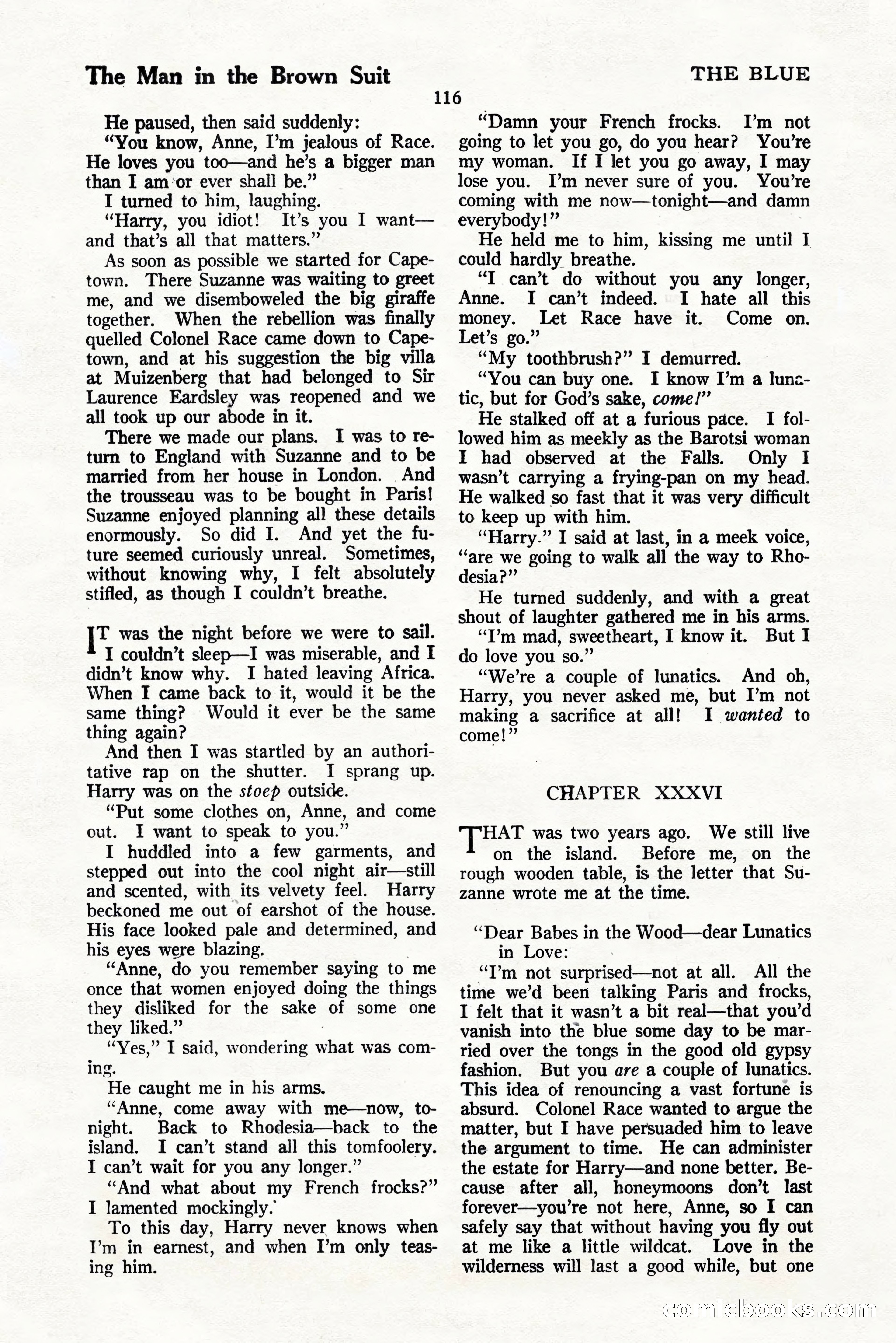 The Blue Book Magazine, November 1924 — page 122 of 212