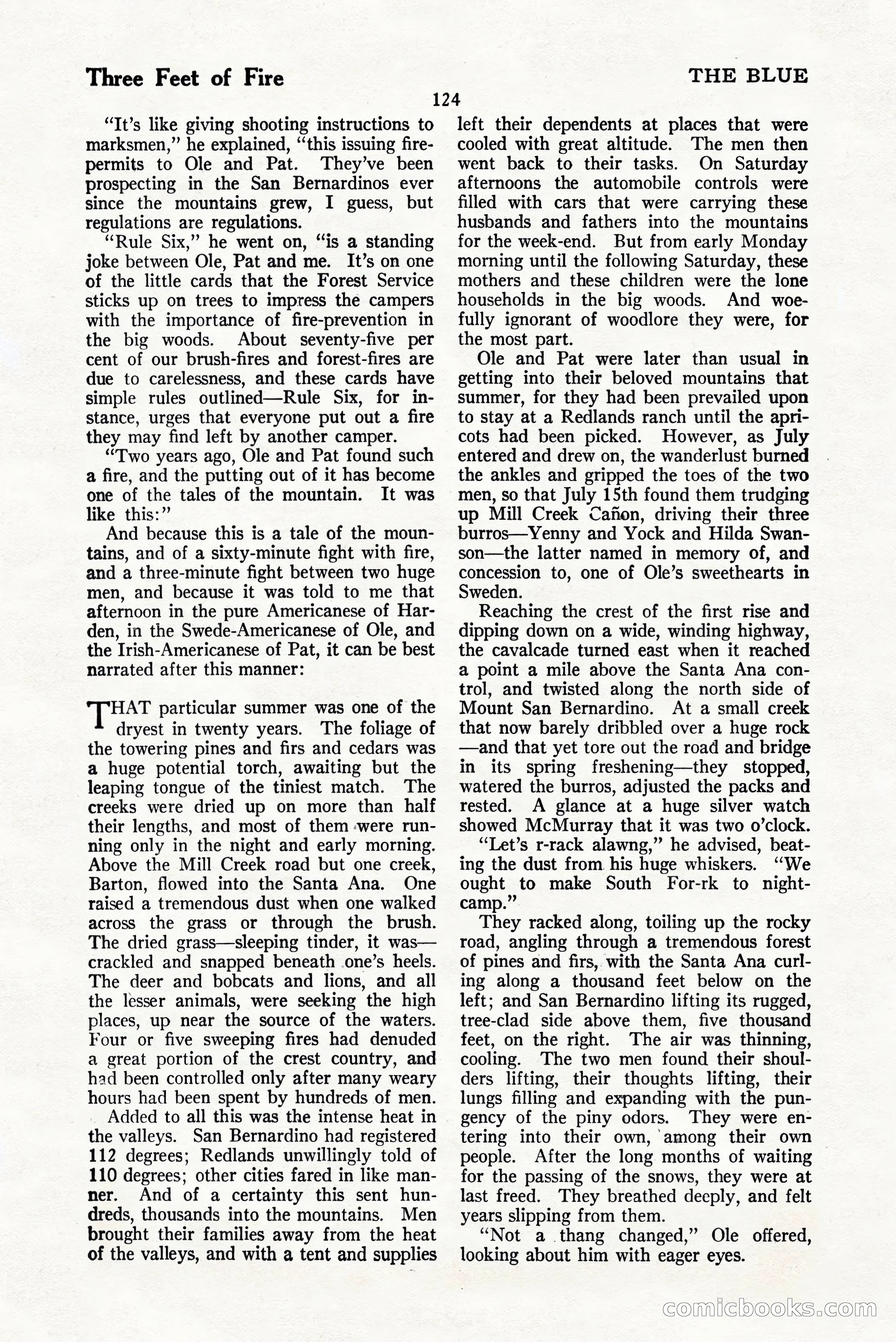 The Blue Book Magazine, November 1924 — page 130 of 212