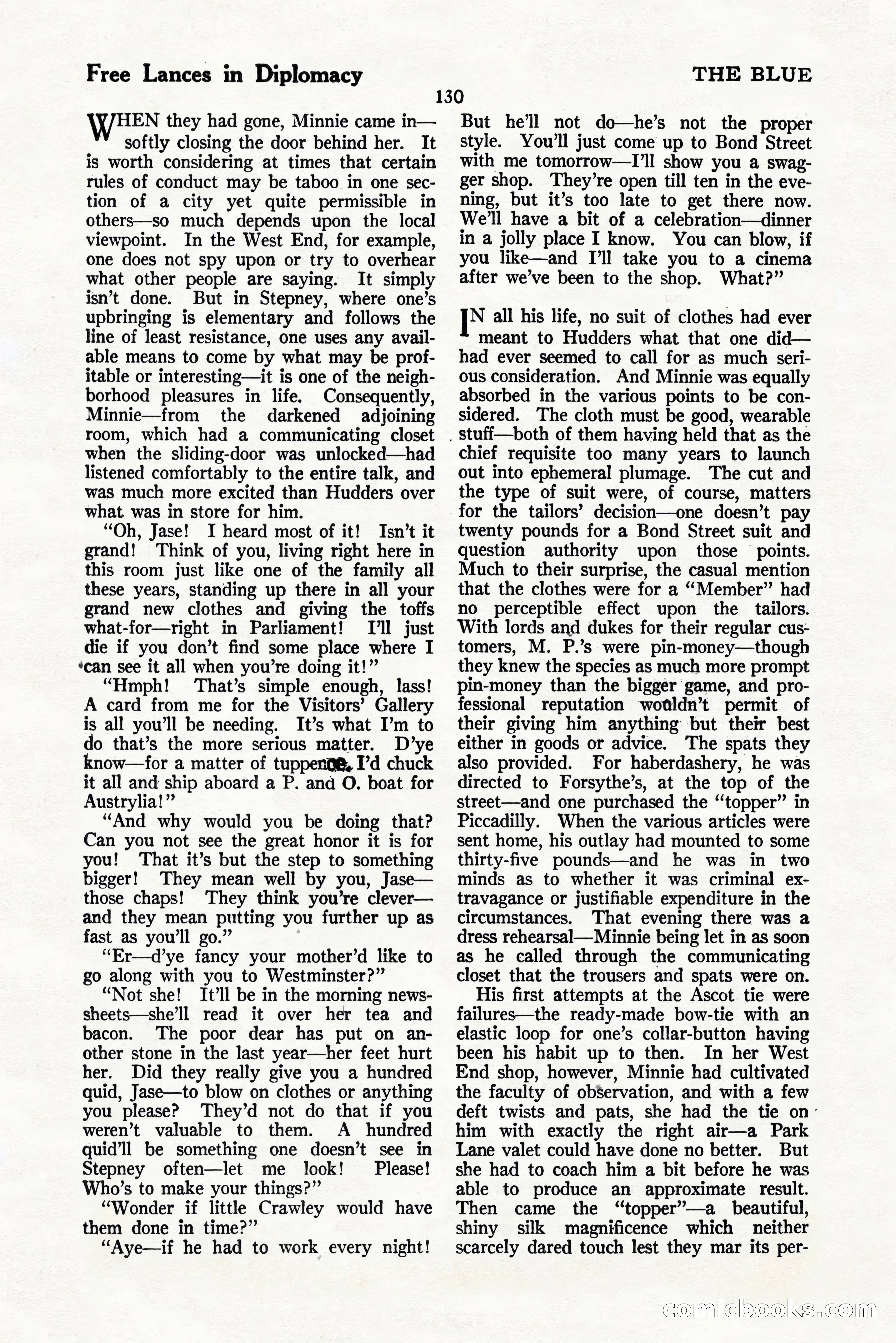 The Blue Book Magazine, November 1924 — page 136 of 212