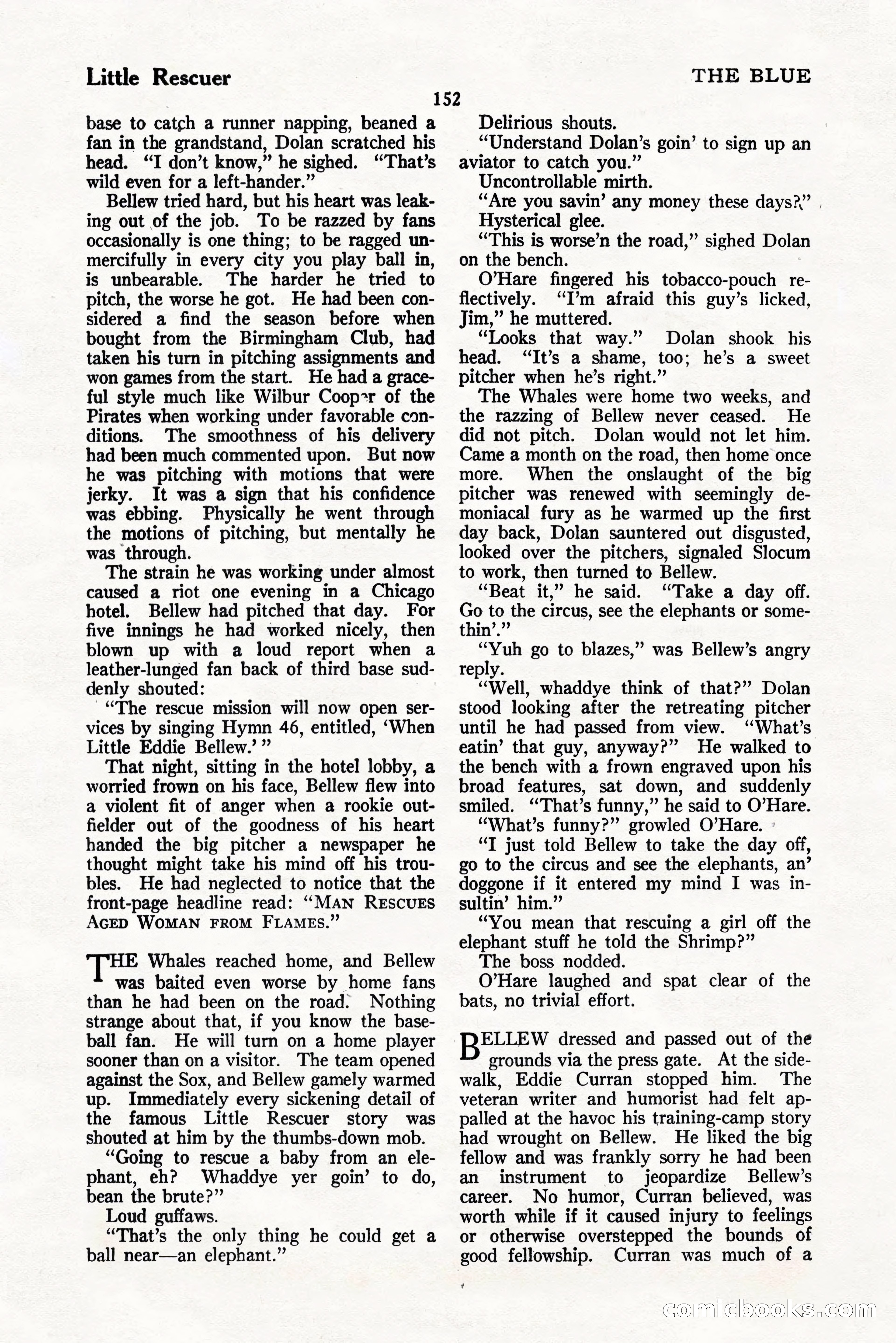The Blue Book Magazine, November 1924 — page 158 of 212