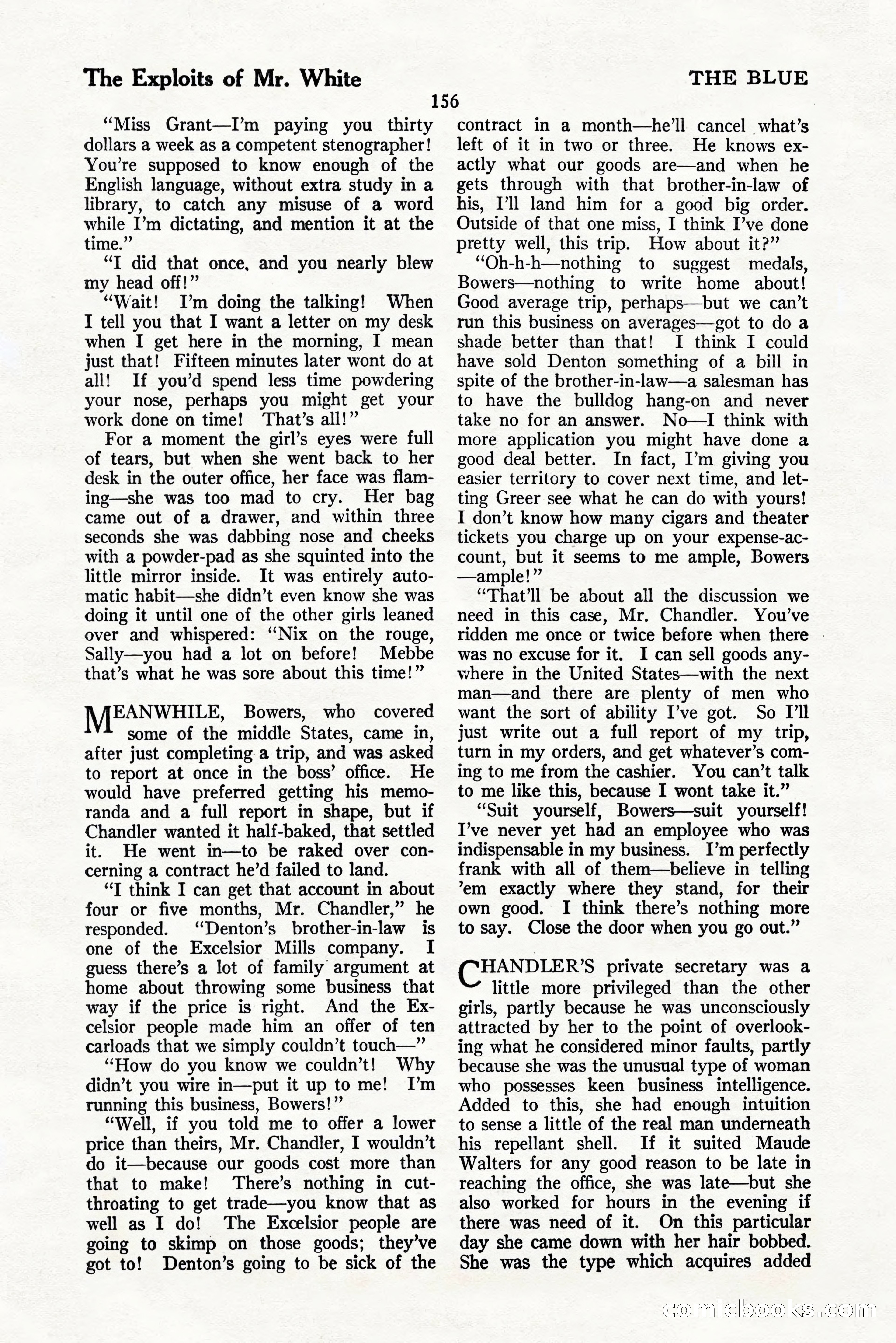 The Blue Book Magazine, November 1924 — page 162 of 212