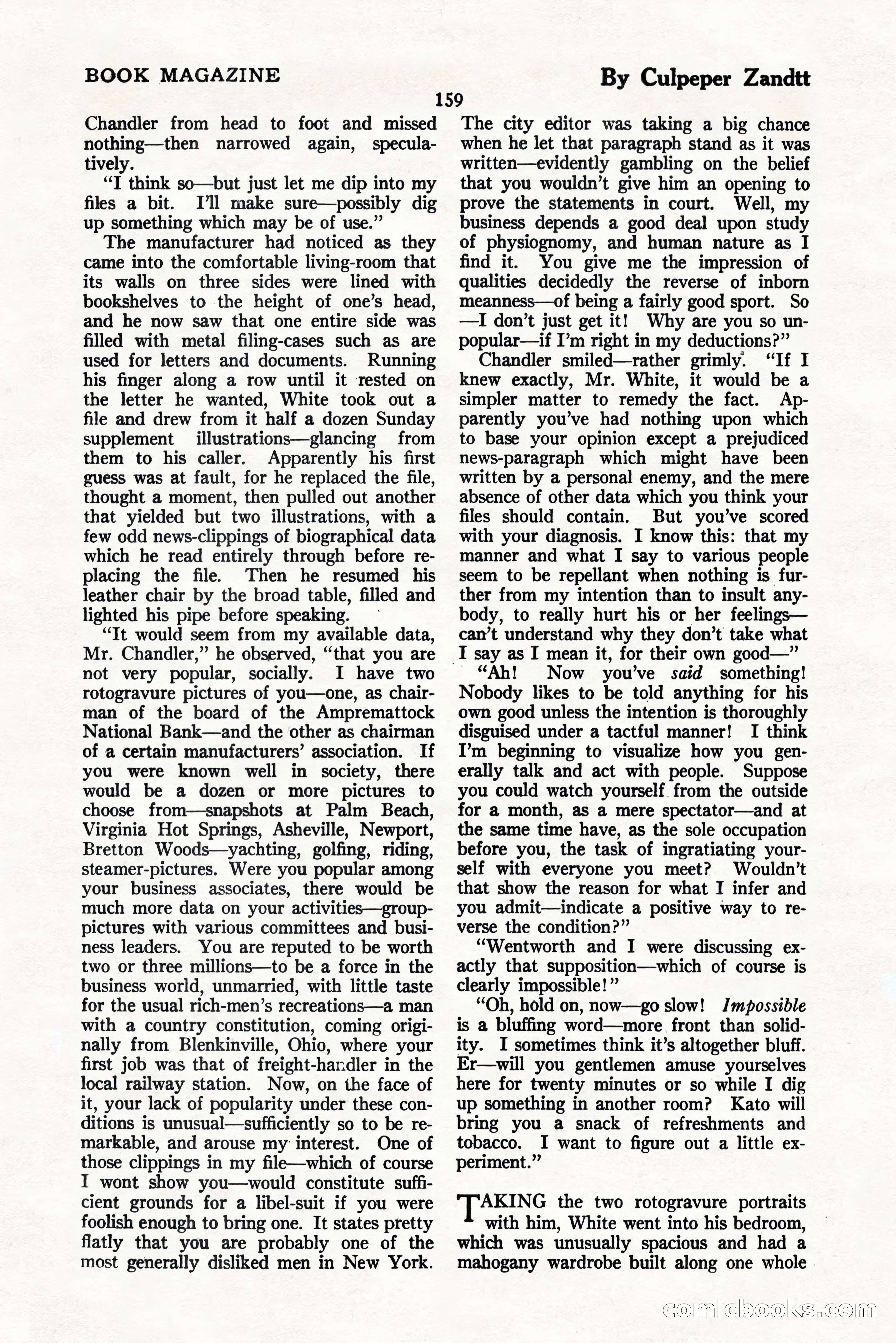 The Blue Book Magazine, November 1924 — page 165 of 212