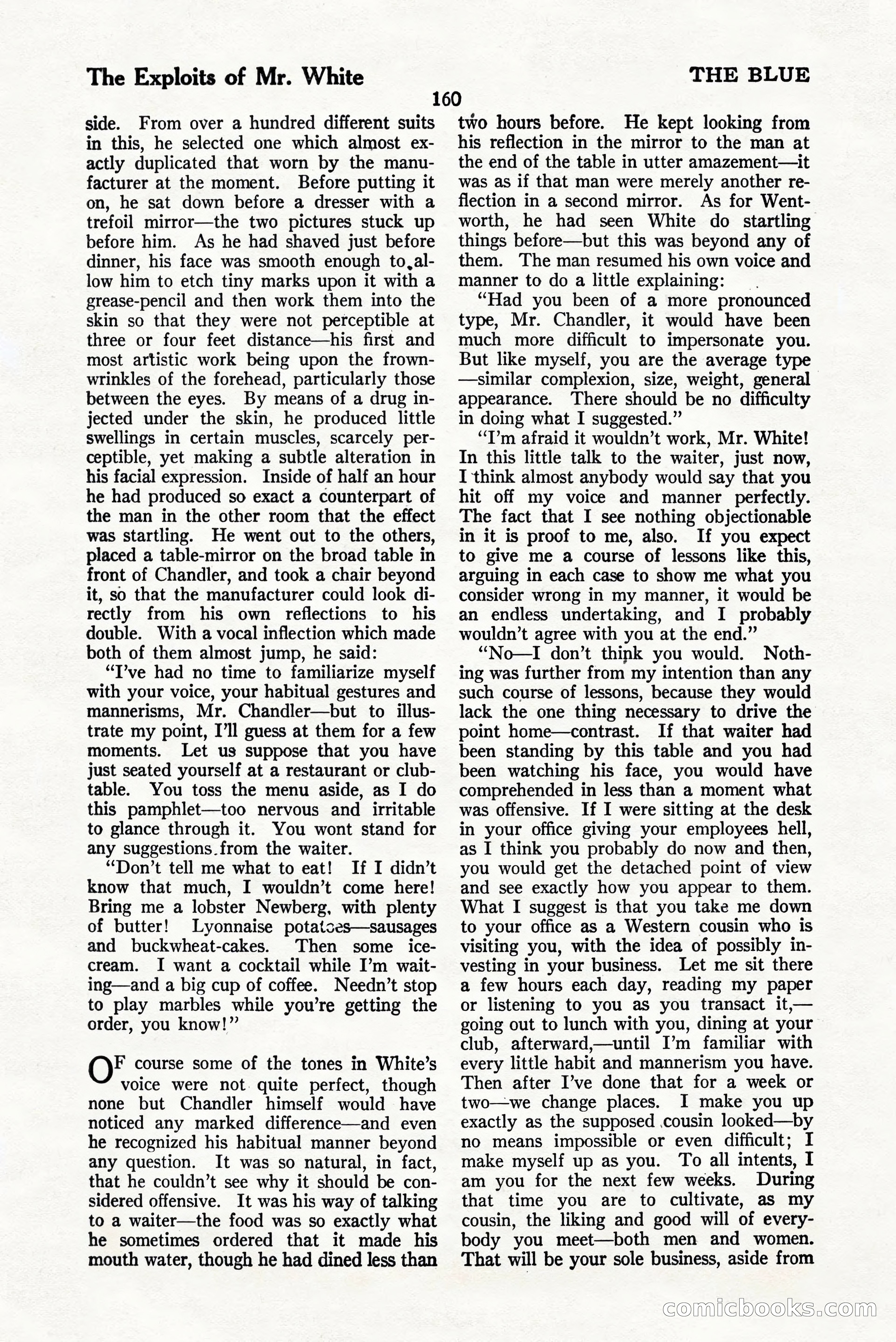 The Blue Book Magazine, November 1924 — page 166 of 212