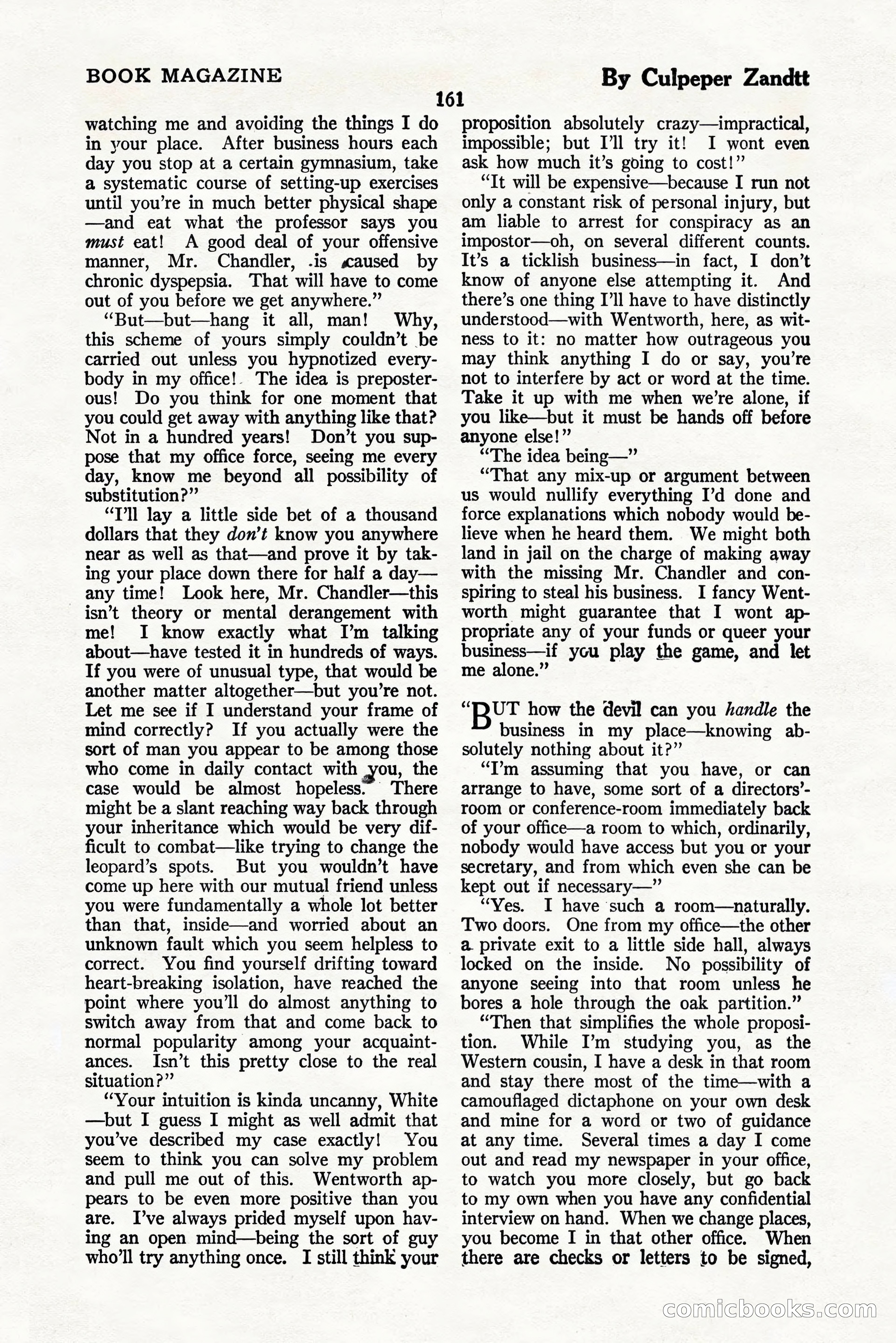 The Blue Book Magazine, November 1924 — page 167 of 212