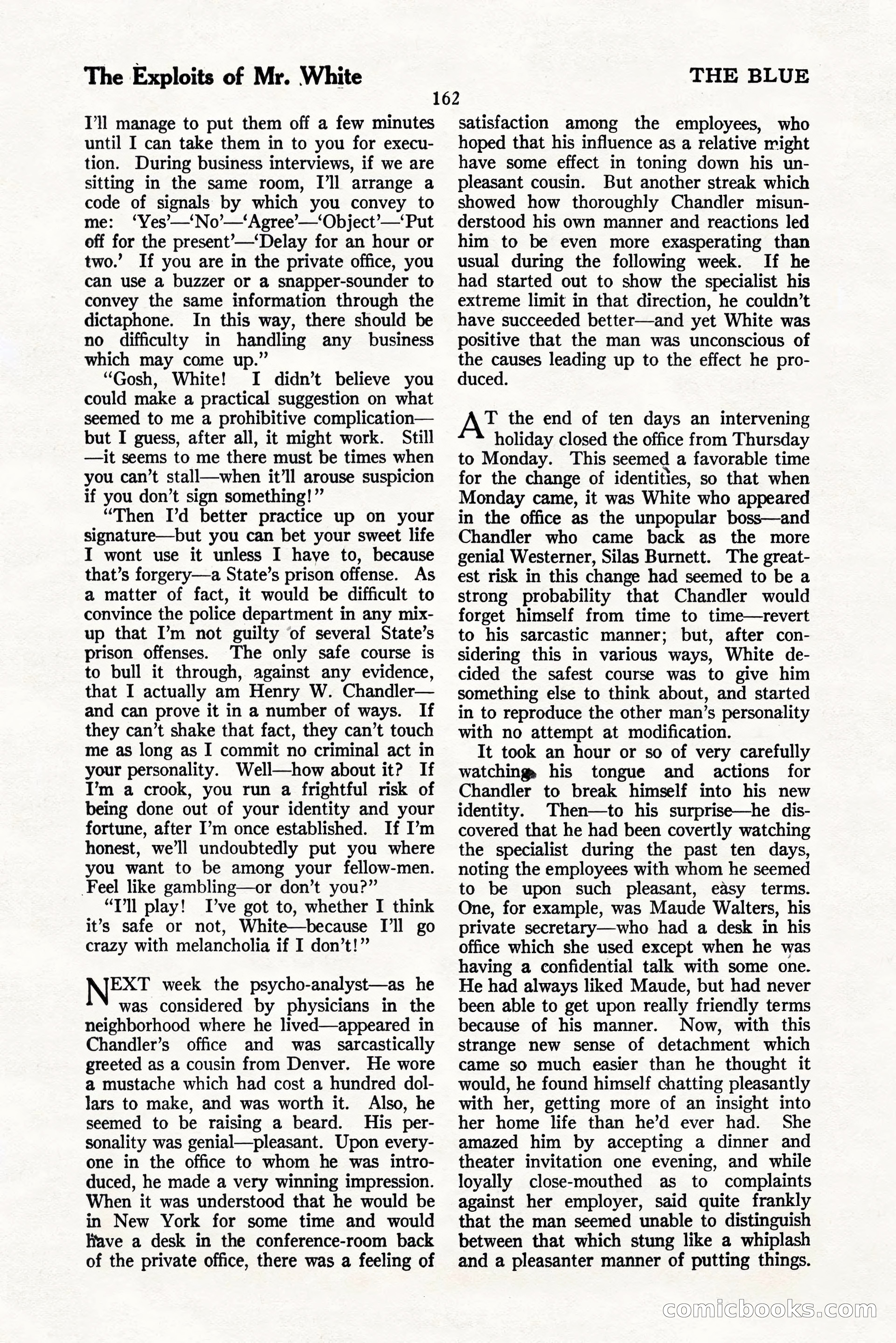 The Blue Book Magazine, November 1924 — page 168 of 212