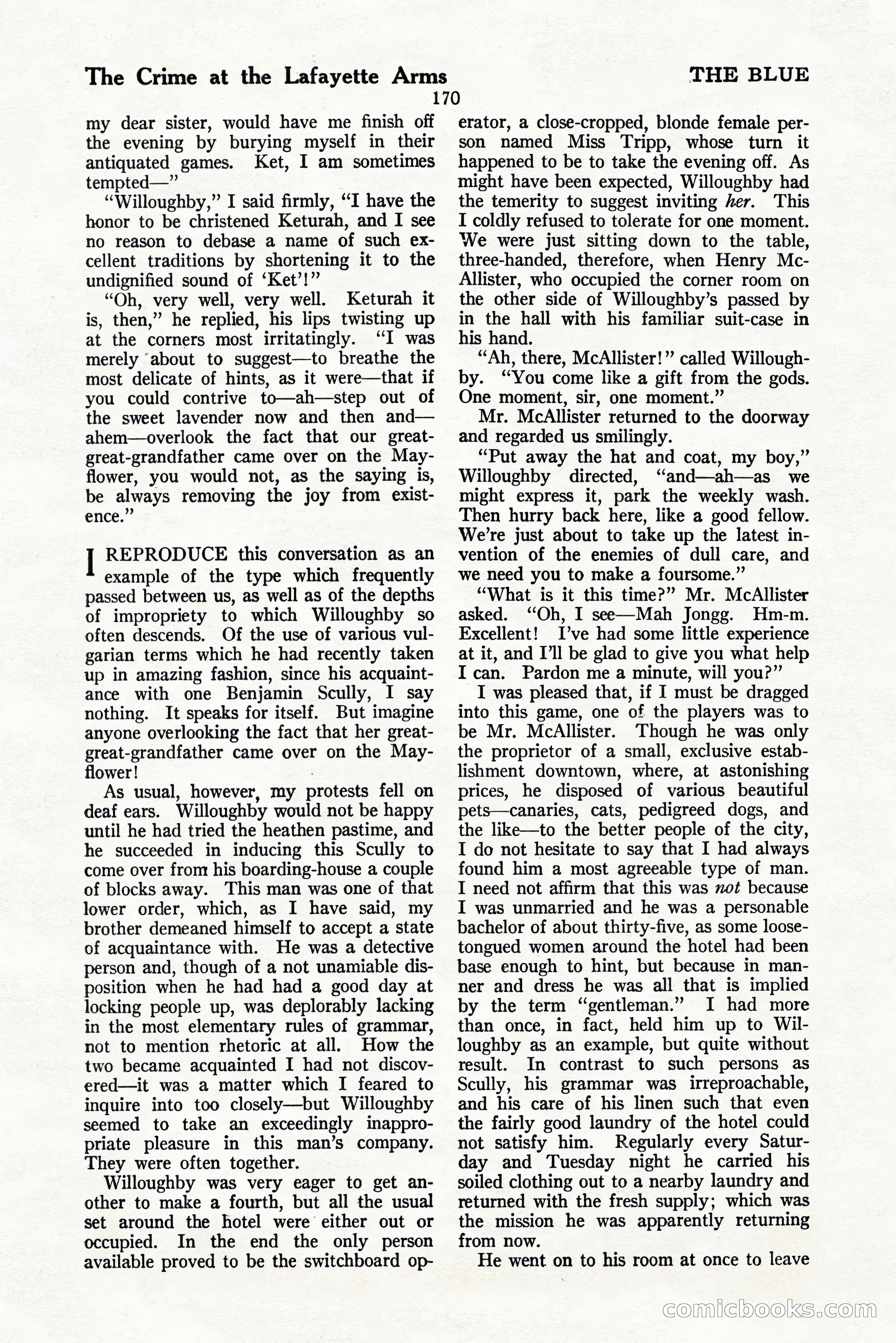 The Blue Book Magazine, November 1924 — page 176 of 212